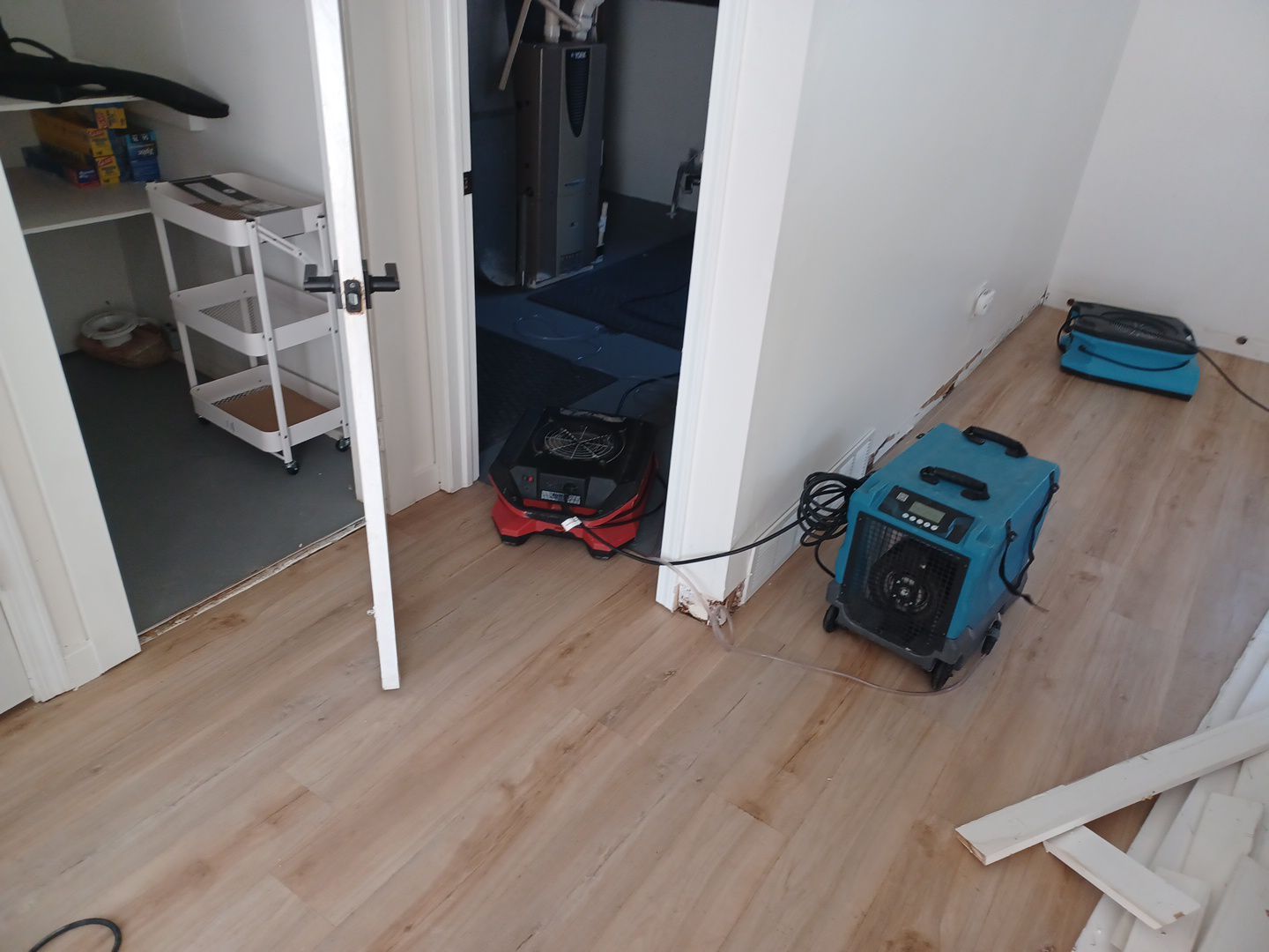 Project in Madison Heights by EzDry Water Mitigation & Property Restoration