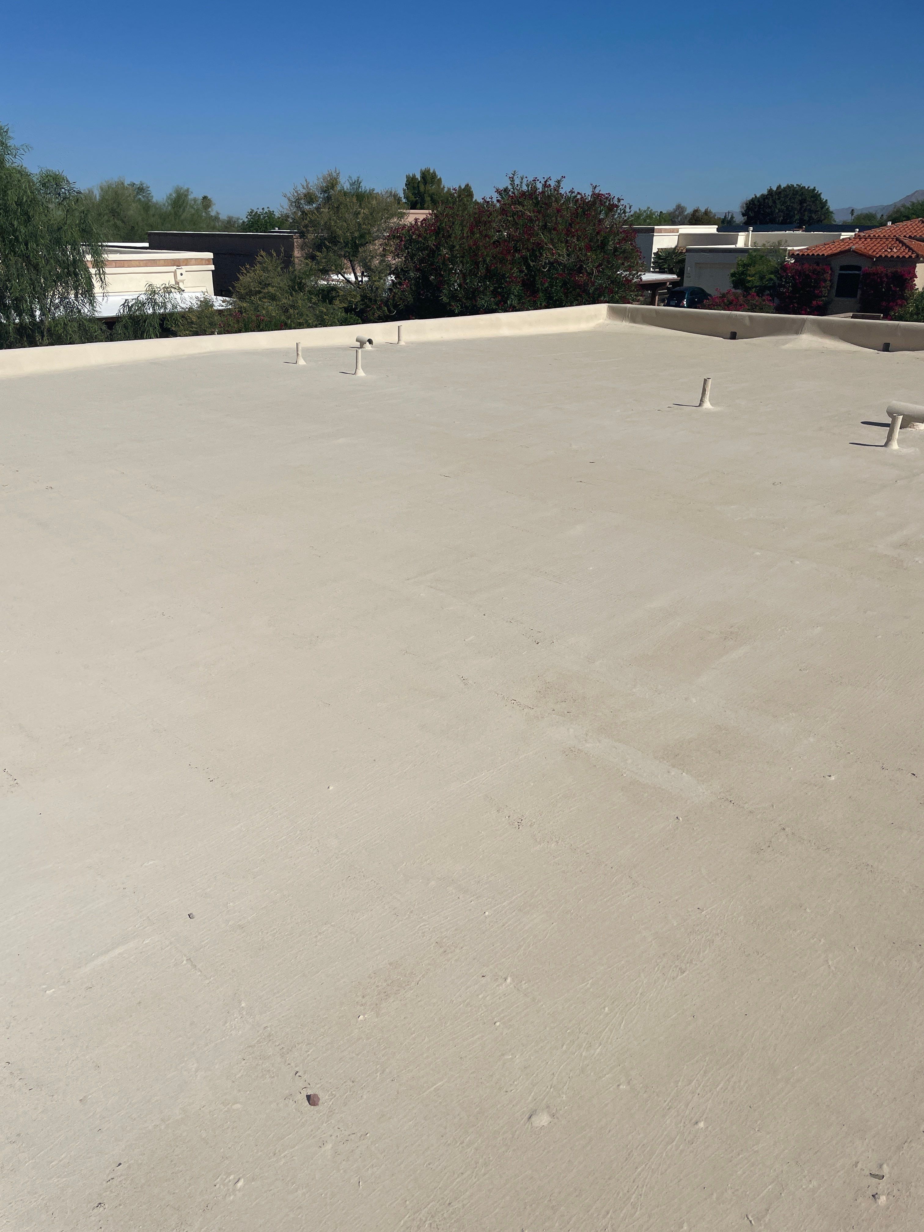 Tucson Residential Roof Restoration with Tile and Elastomeric Coating by West Coast Roofing AZ