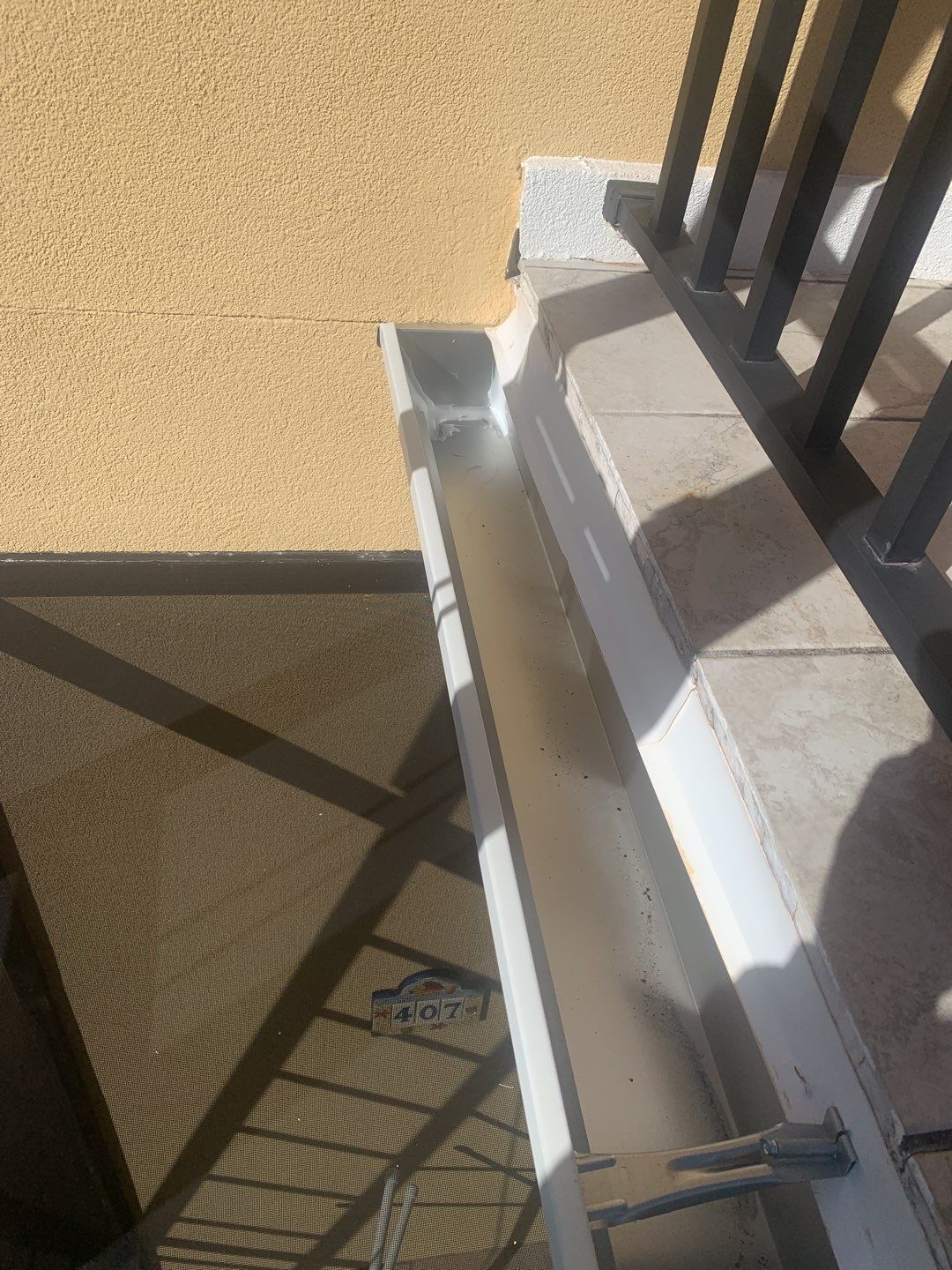 Three-Story Home Gutter Installation using K-Style Seamless Gutters by Gutter Professors