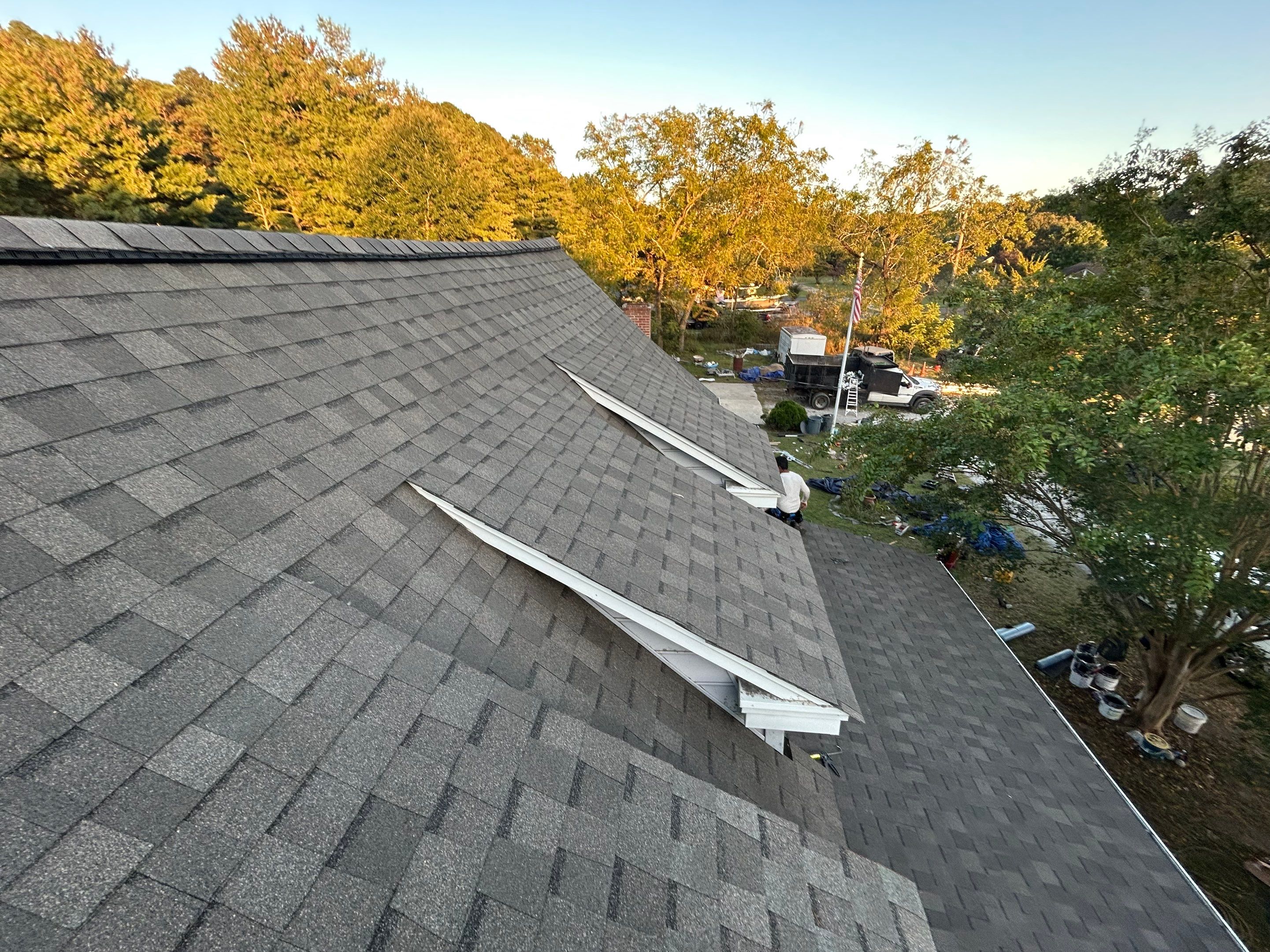 Re-Roof in Millsboro by Potomac Custom Remodeling 