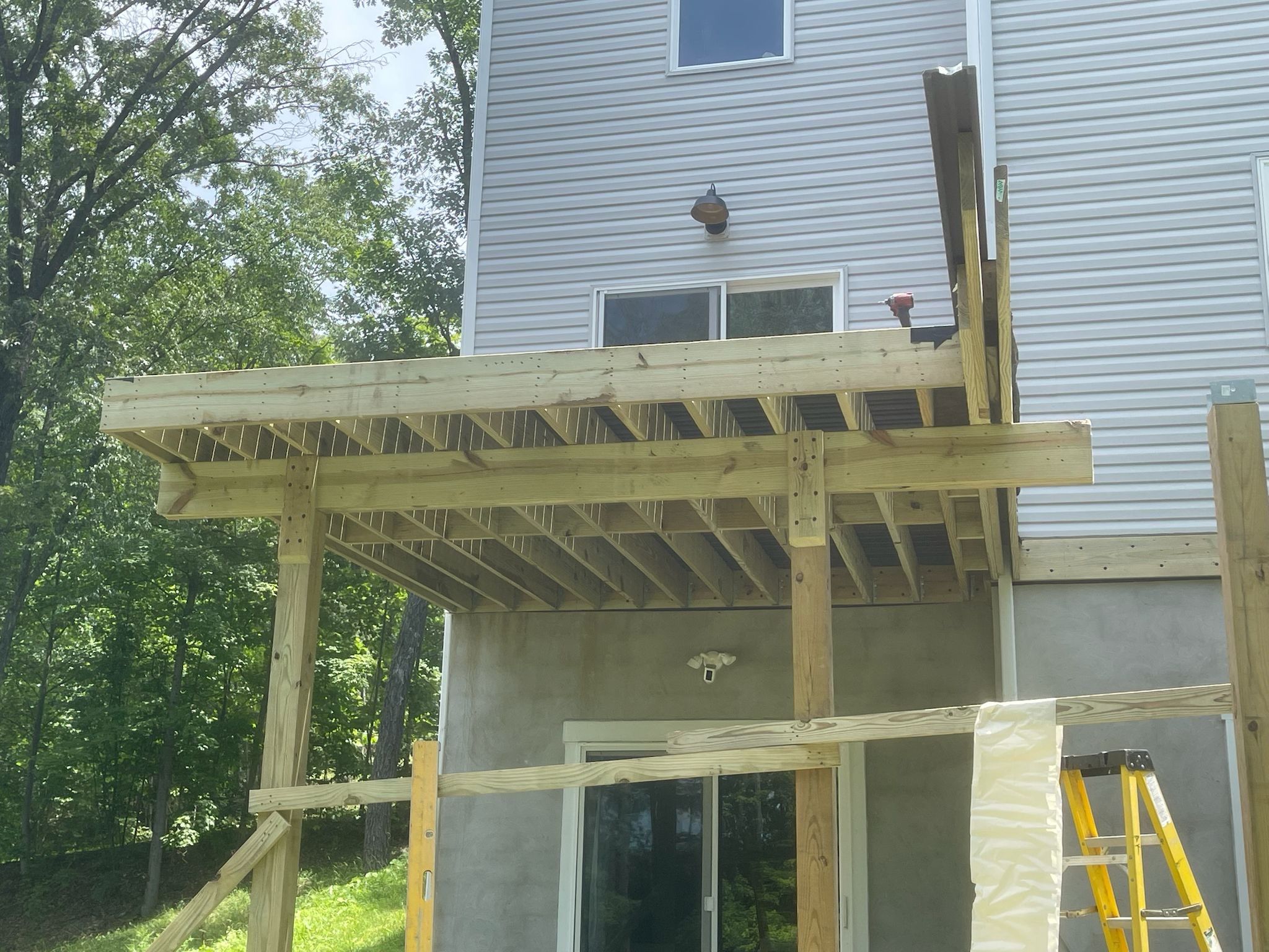 Project in East Stroudsburg by deck guardian