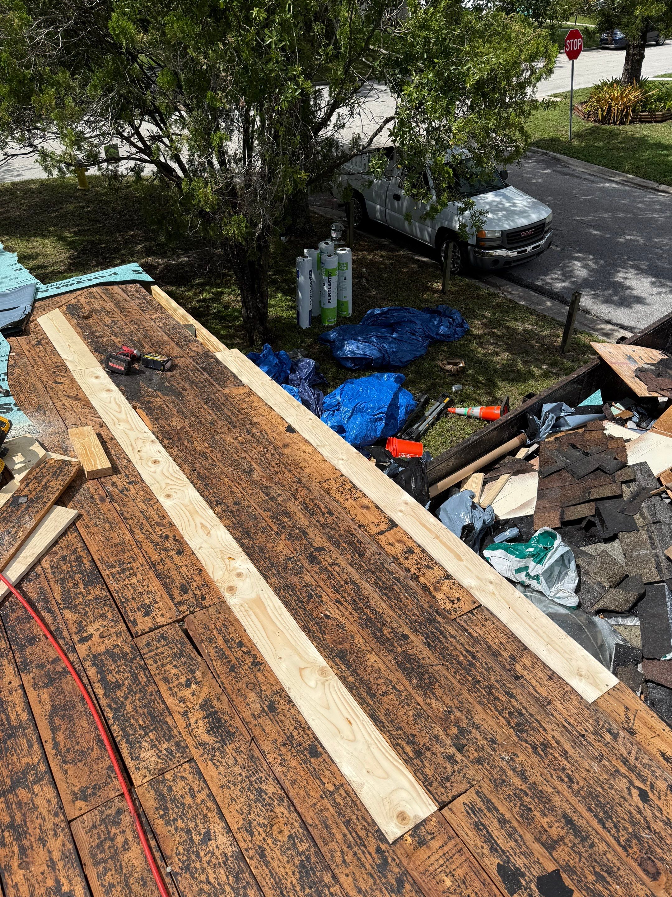 Project in St. Petersburg 33713 by Mitchell Roofing Company LLC