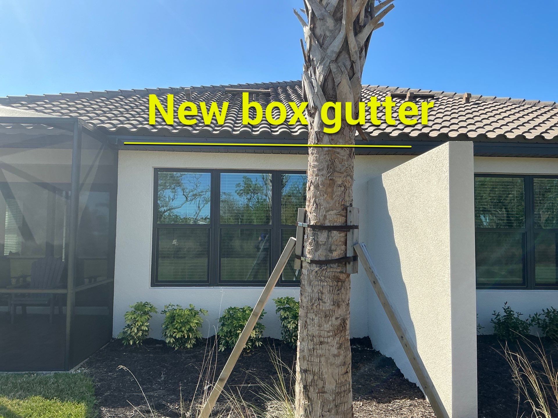 7-Inch Box Gutters for Homes in Bradenton FL by Gutter Professors