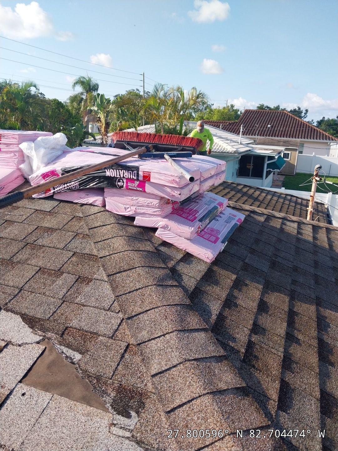 Project in St. Petersburg 33710 by Mitchell Roofing Company LLC 
