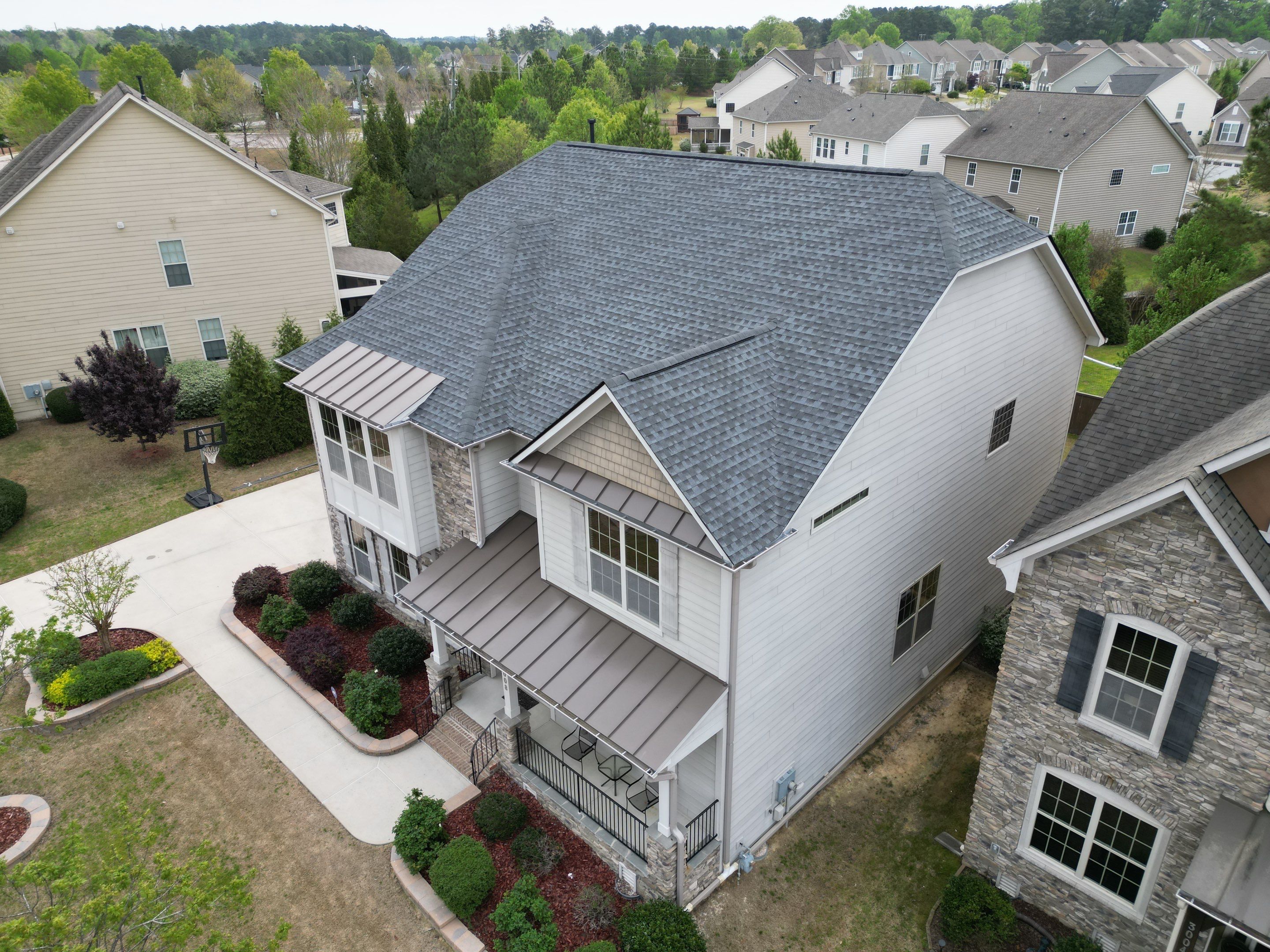Roof Replacement - GAF Timberline HDZ Pewter Gray  by Pro Performance Roofing
