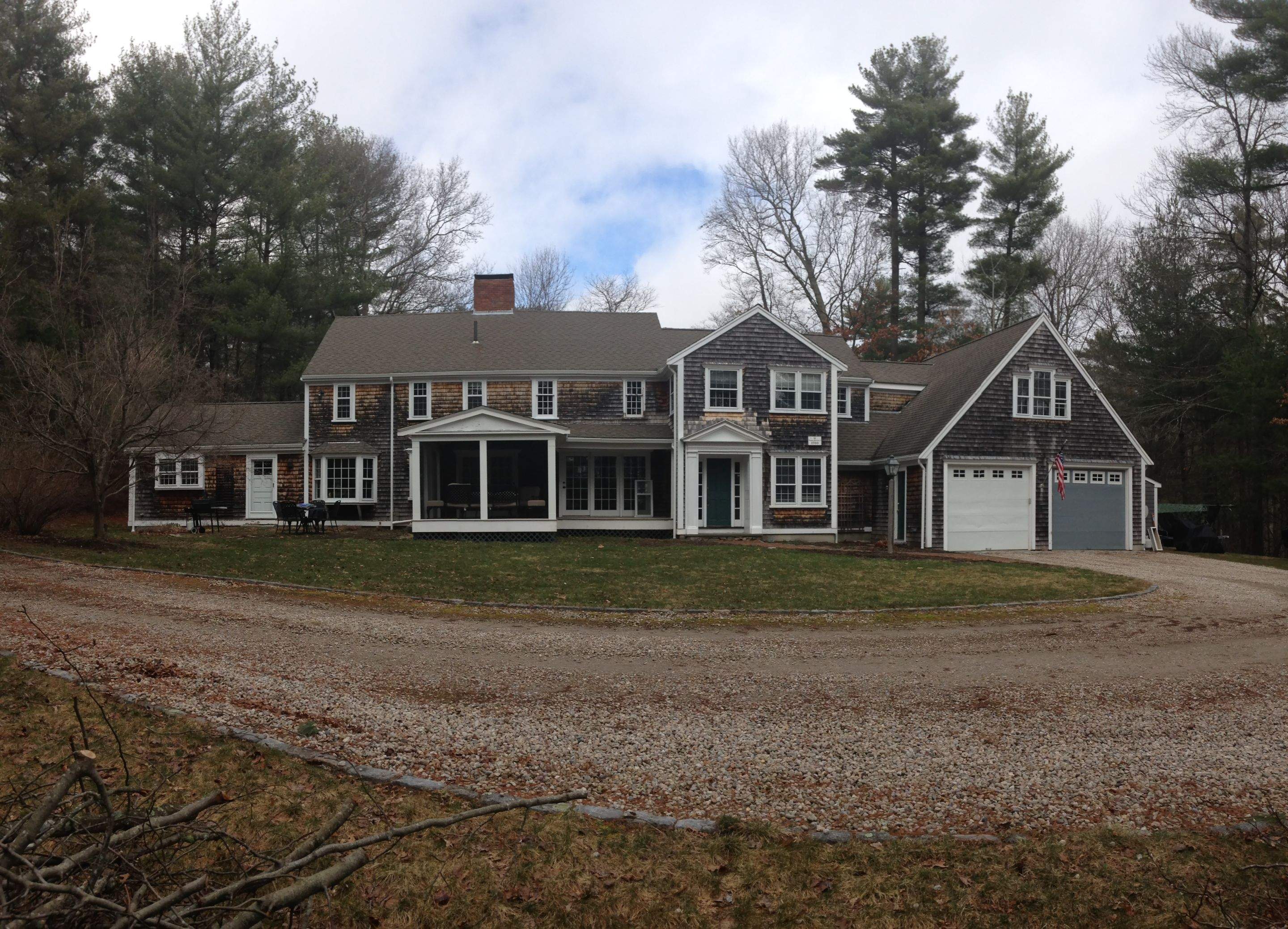 Seamless Aluminum Gutter on Historic Home-Norwell, MA by Gutter Pro Enterprises