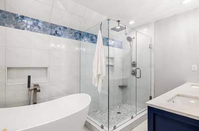 Cool Vibe Master Bath