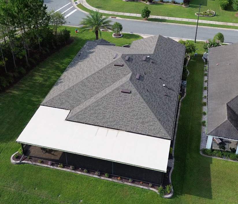 Ocala Reroof done in One Day by Brehm Roofing