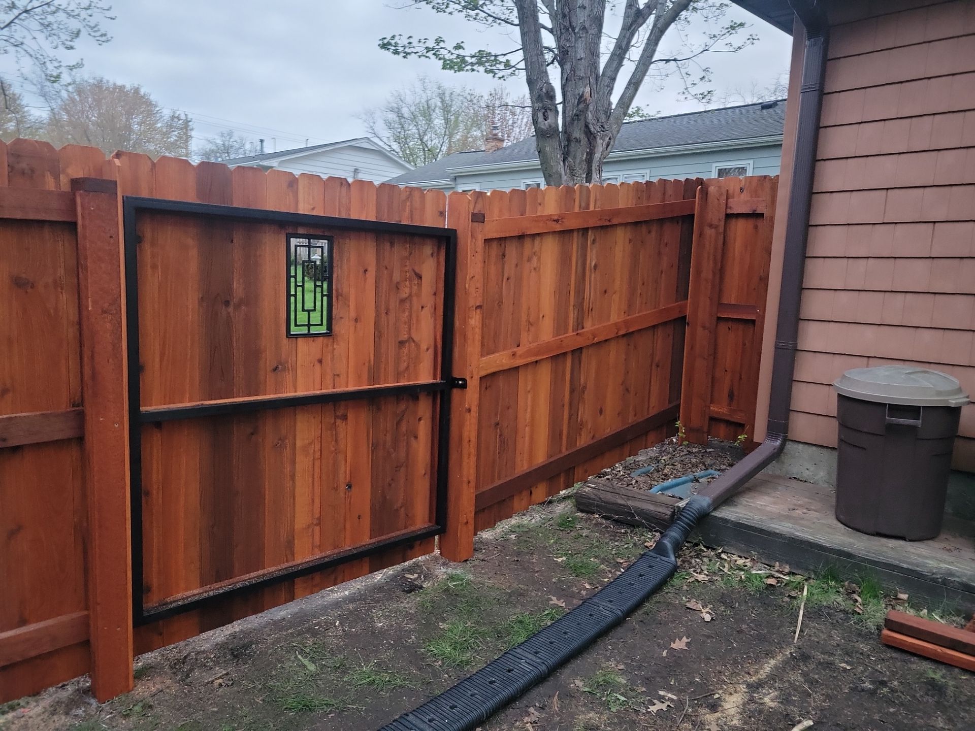 Project in Cedar Falls by Perfect Picket Fence and Stain