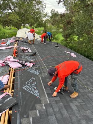 Residential Roofing Installation using Owen's Corning Duration (Lifetime) Shingles