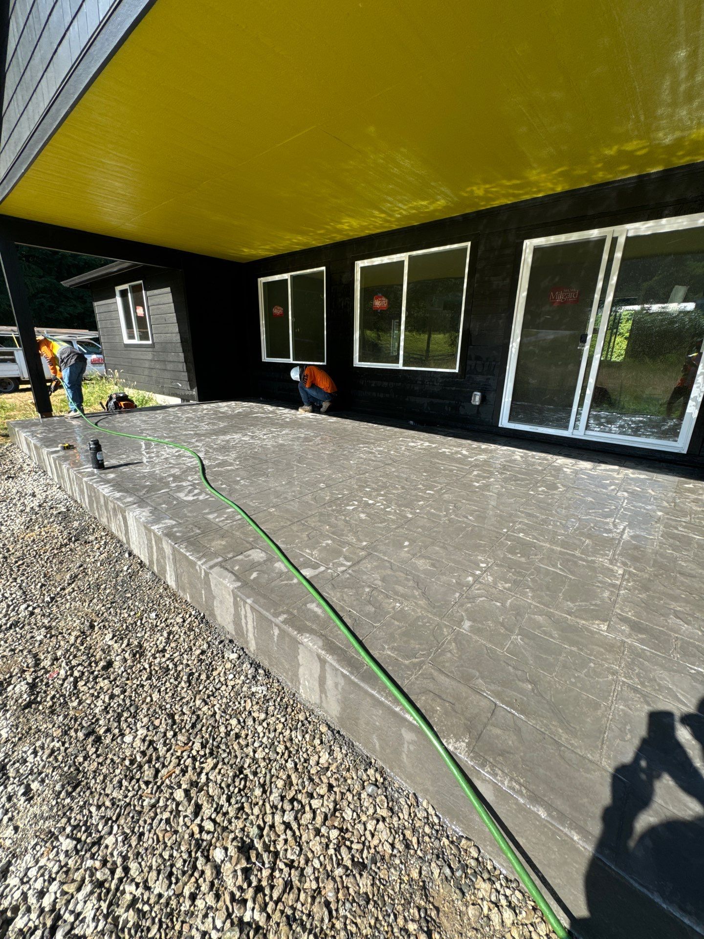 Lauren | Concrete Driveway, Back Patio & Asphalt Patch Repair  by Jireh Asphalt & Concrete Inc 