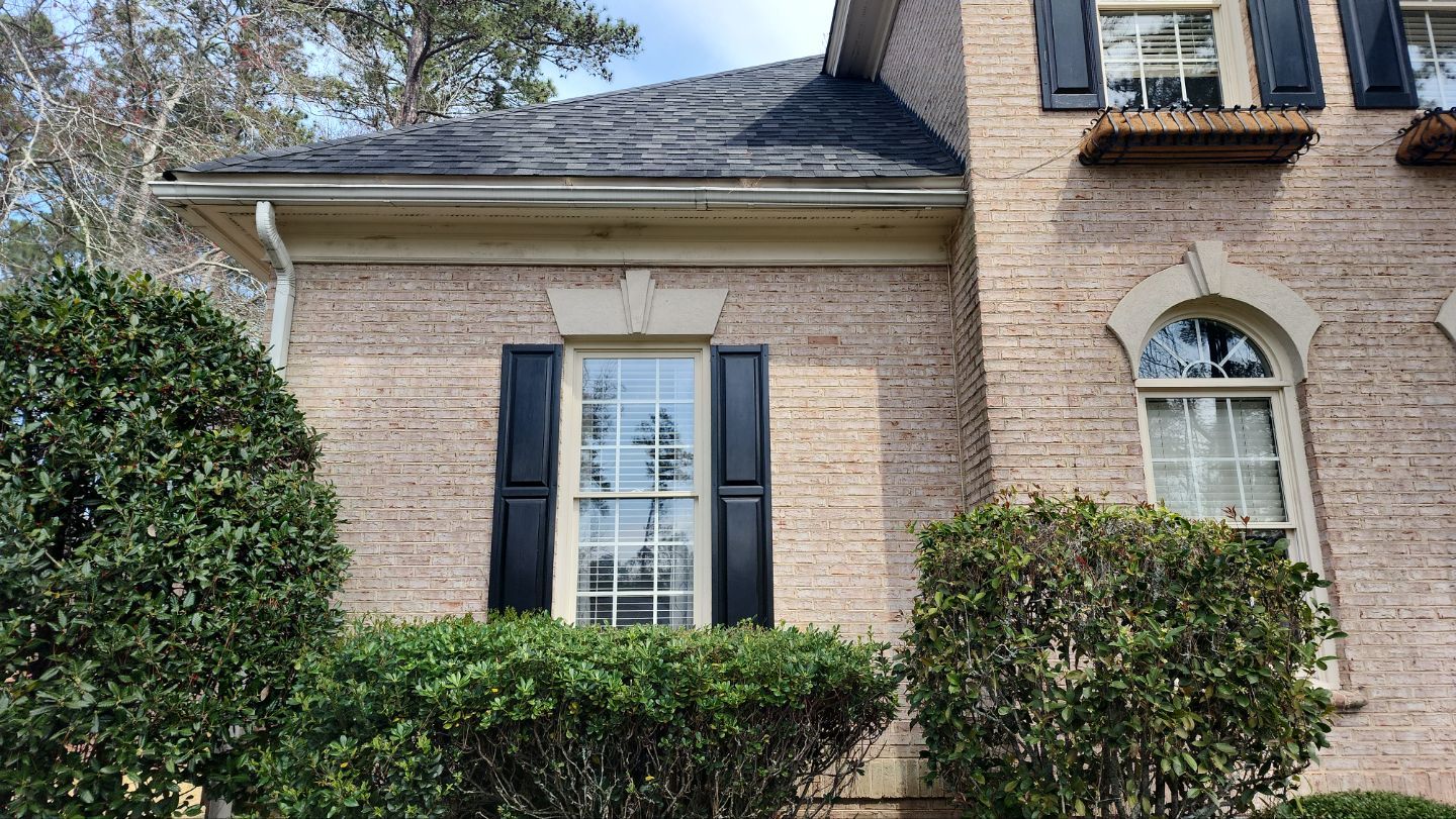 Roof Repair with PermaBoots, Gutter Installation, Cleaning, using 6" Seamless Gutters and Leaf Filter Guards by Indigo State Roofing