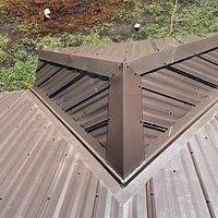 24ga 5V Crimp Medium Bronze  by Total Roofing System The Metal Roof Experts