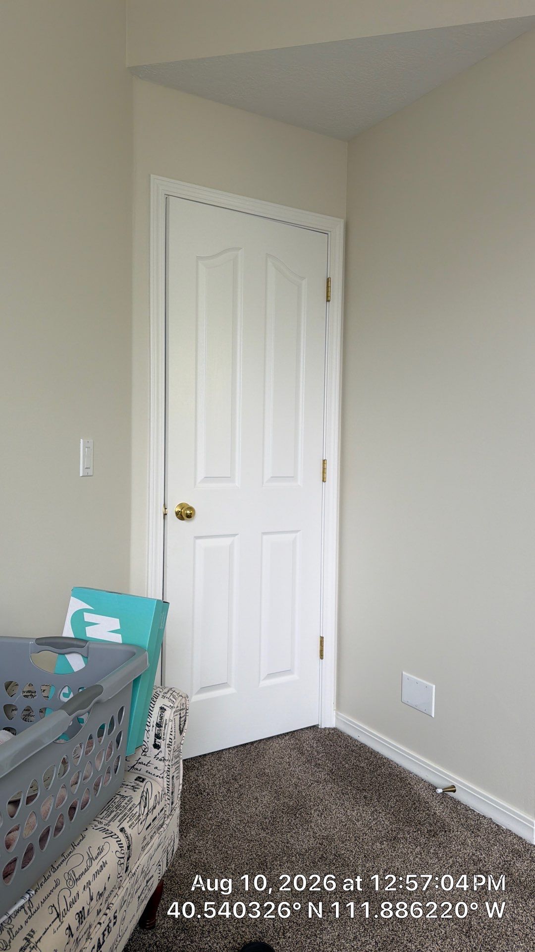 Interior Door Maintenance and Window Leak Repair in Draper by CompanyCam Sales Demo