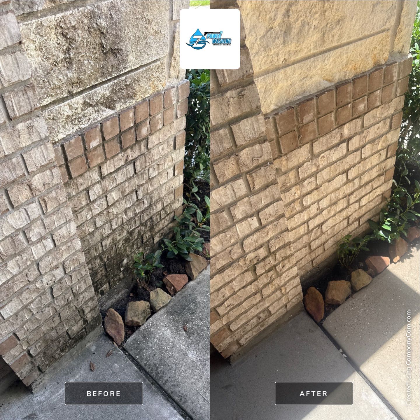 Complete Exterior House Wash and Concrete Cleaning by Zeal Power Washing