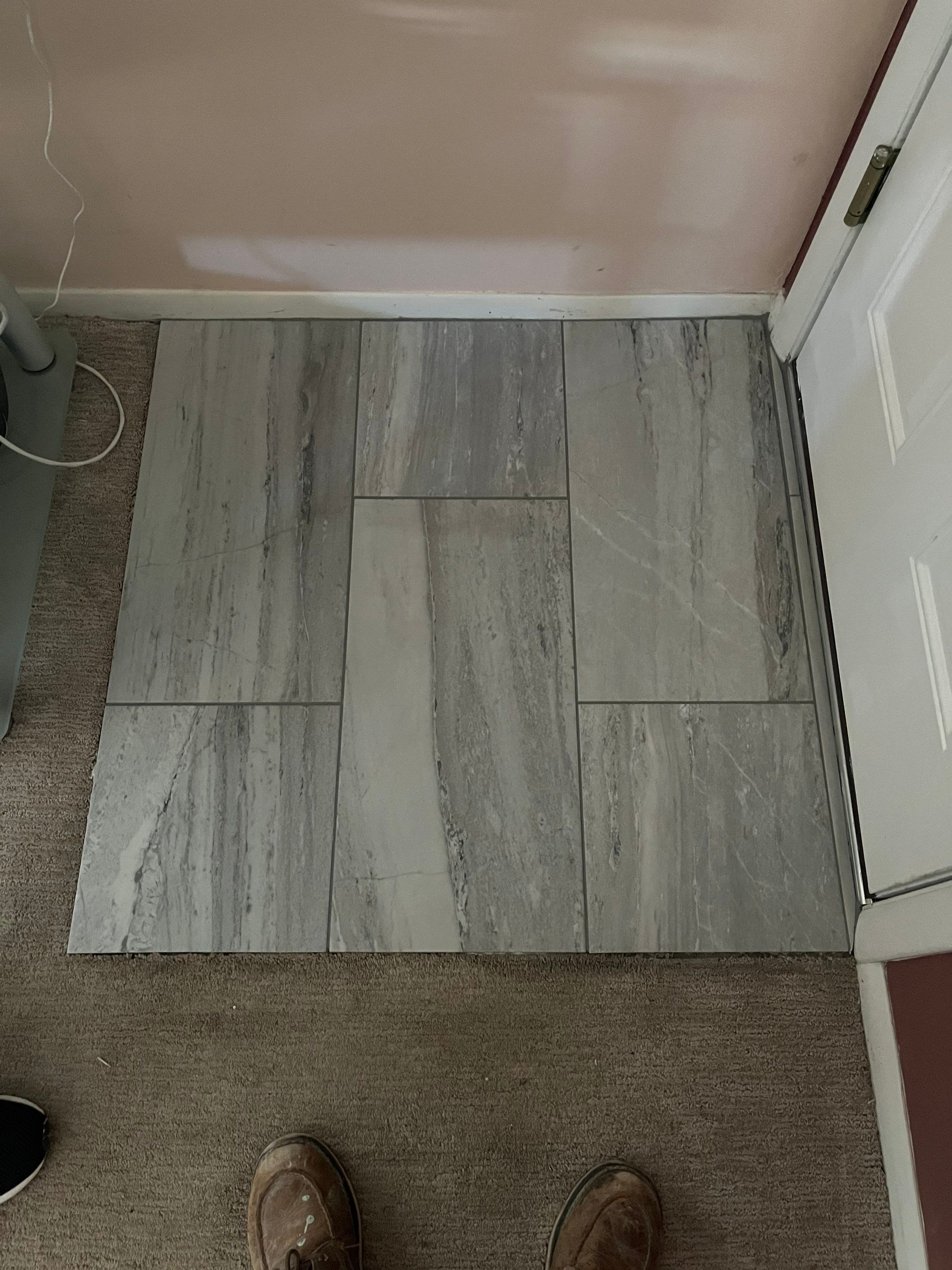 Family Room Remodel using Tile by Home Concepts Construction