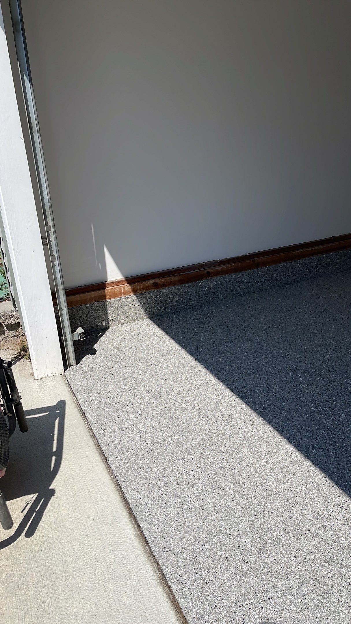 Garage, Walkway and Shop Transformation using Shale Hybrid by Croc Coatings, LLC
