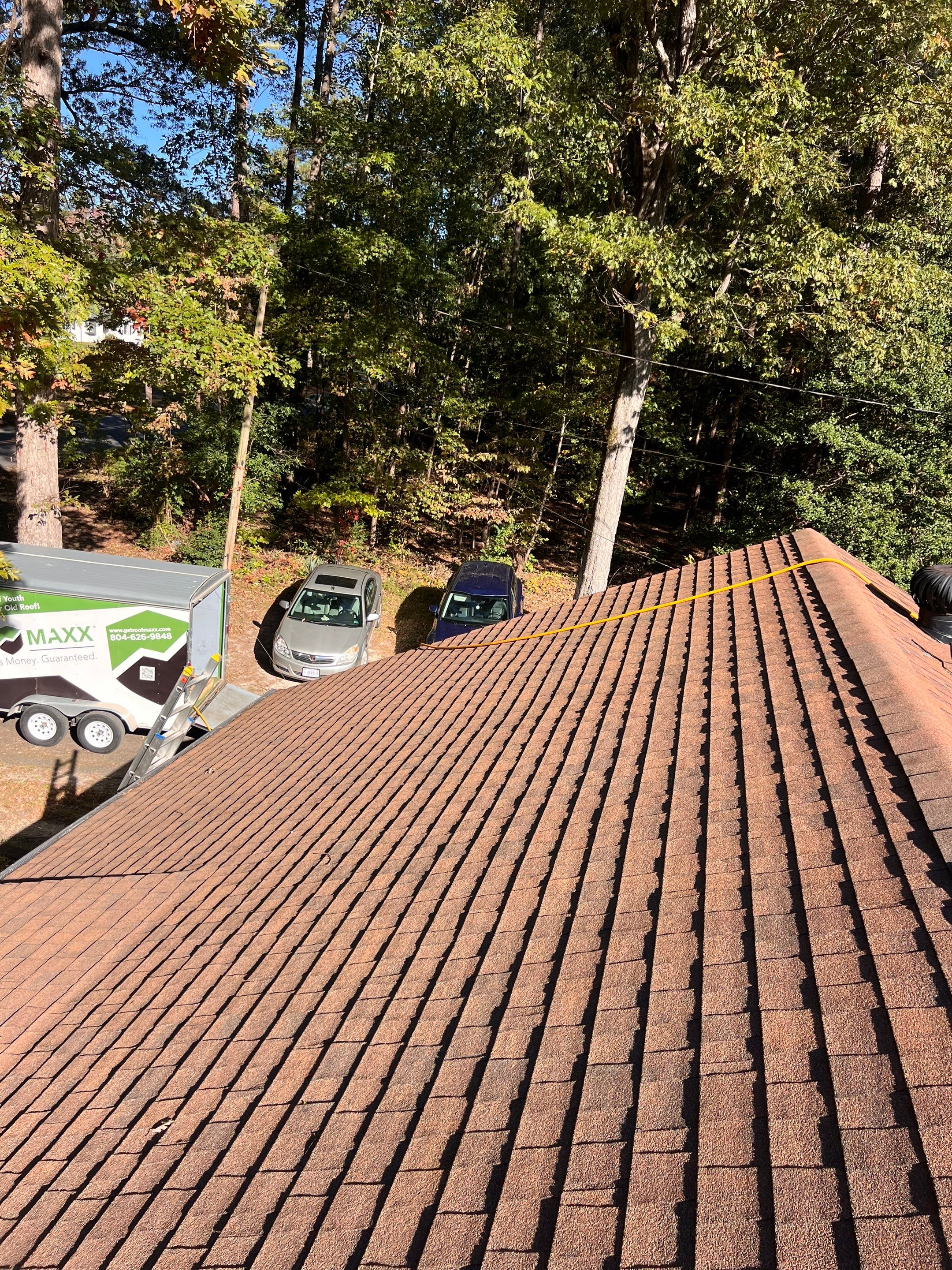 Project in Richmond by Roof Maxx of Midlothian