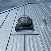 24ga 1" Nail-Strip Mill Finish by Total Roofing System The Metal Roof Experts
