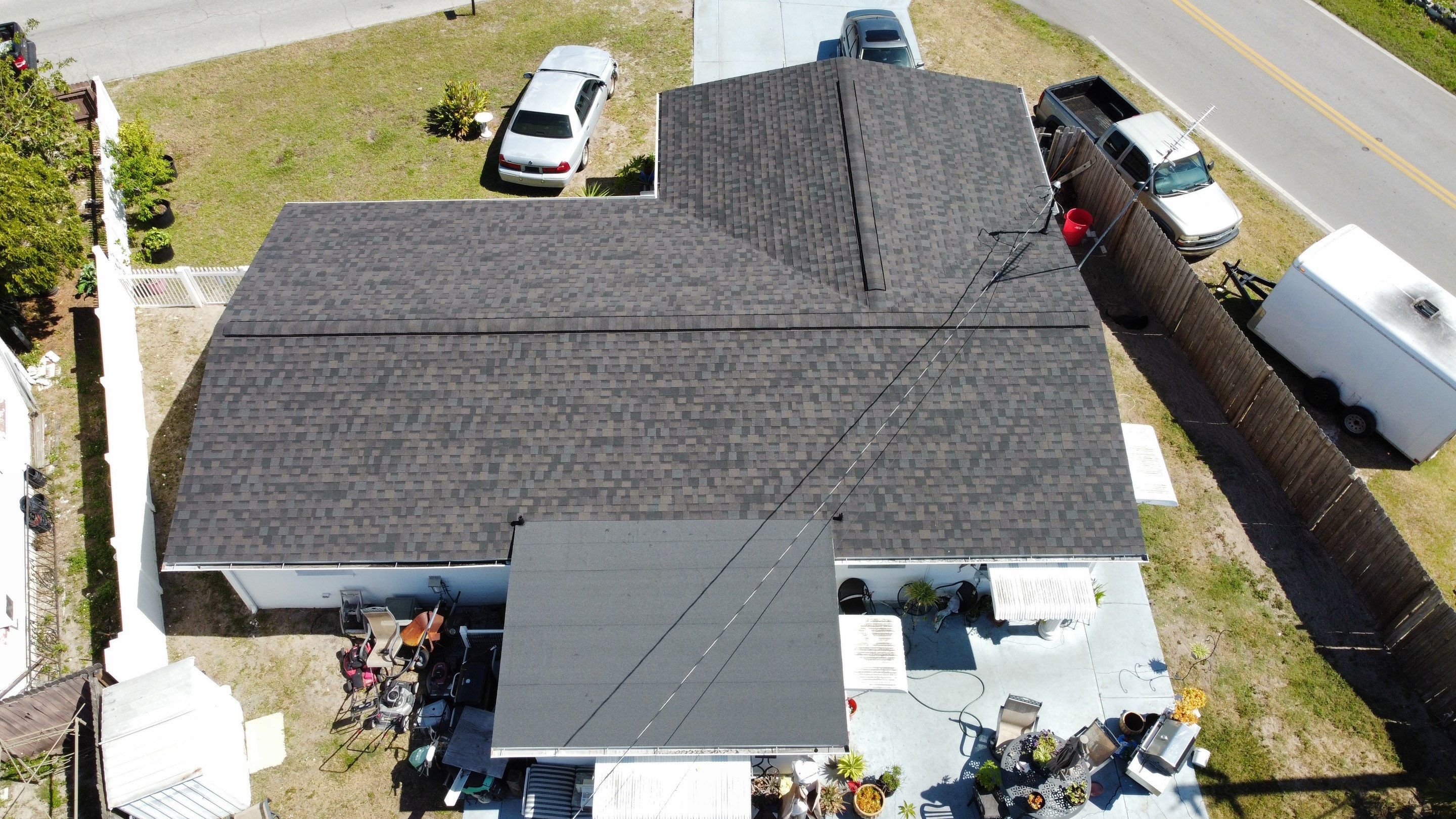 Roof replacement in Holiday, FL. by Steadfast Roofing