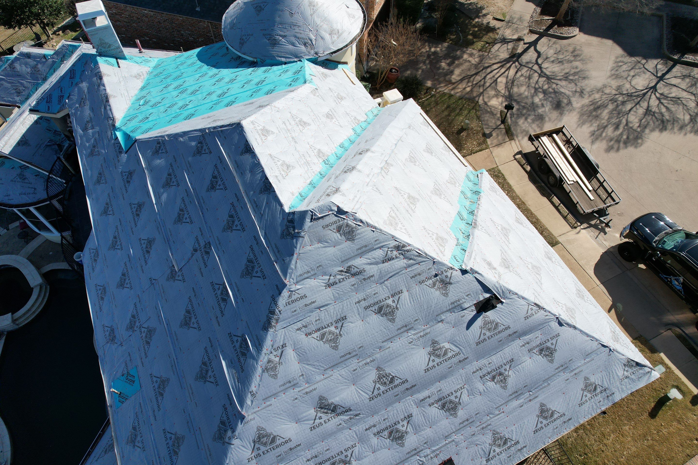 Project in Garland  by Zeus Exteriors
