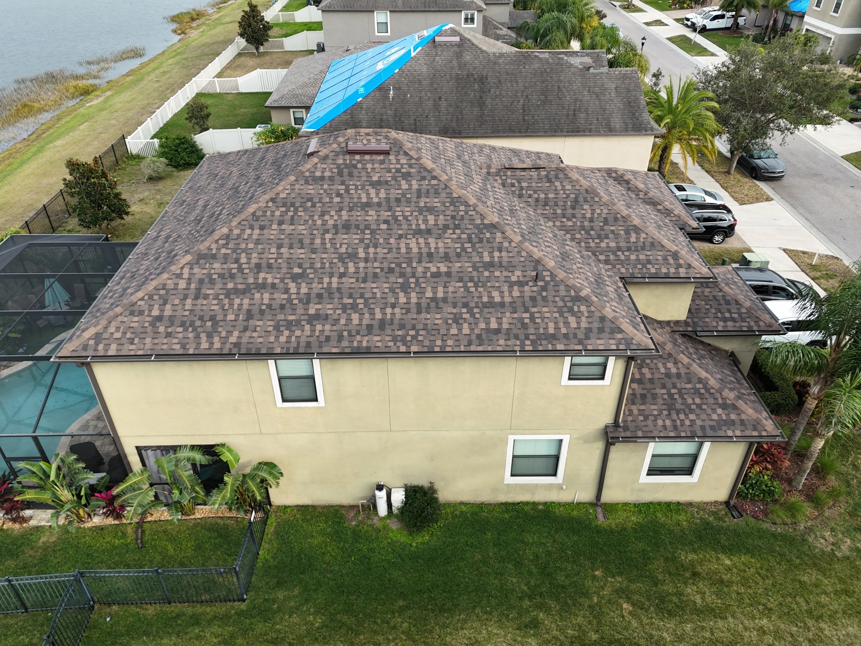 Roof Replacement in Ruskin FL. by Steadfast Roofing 