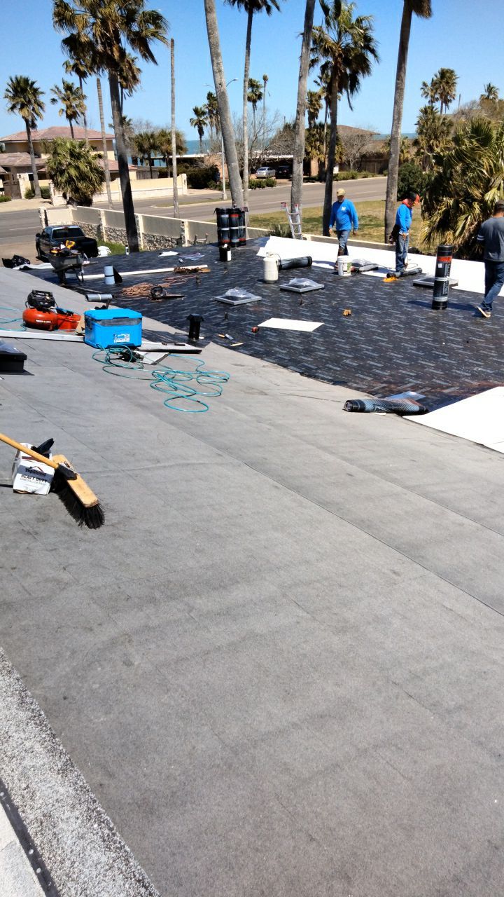 Waterfront Torch-Down by Bayfront Roofing and Construction