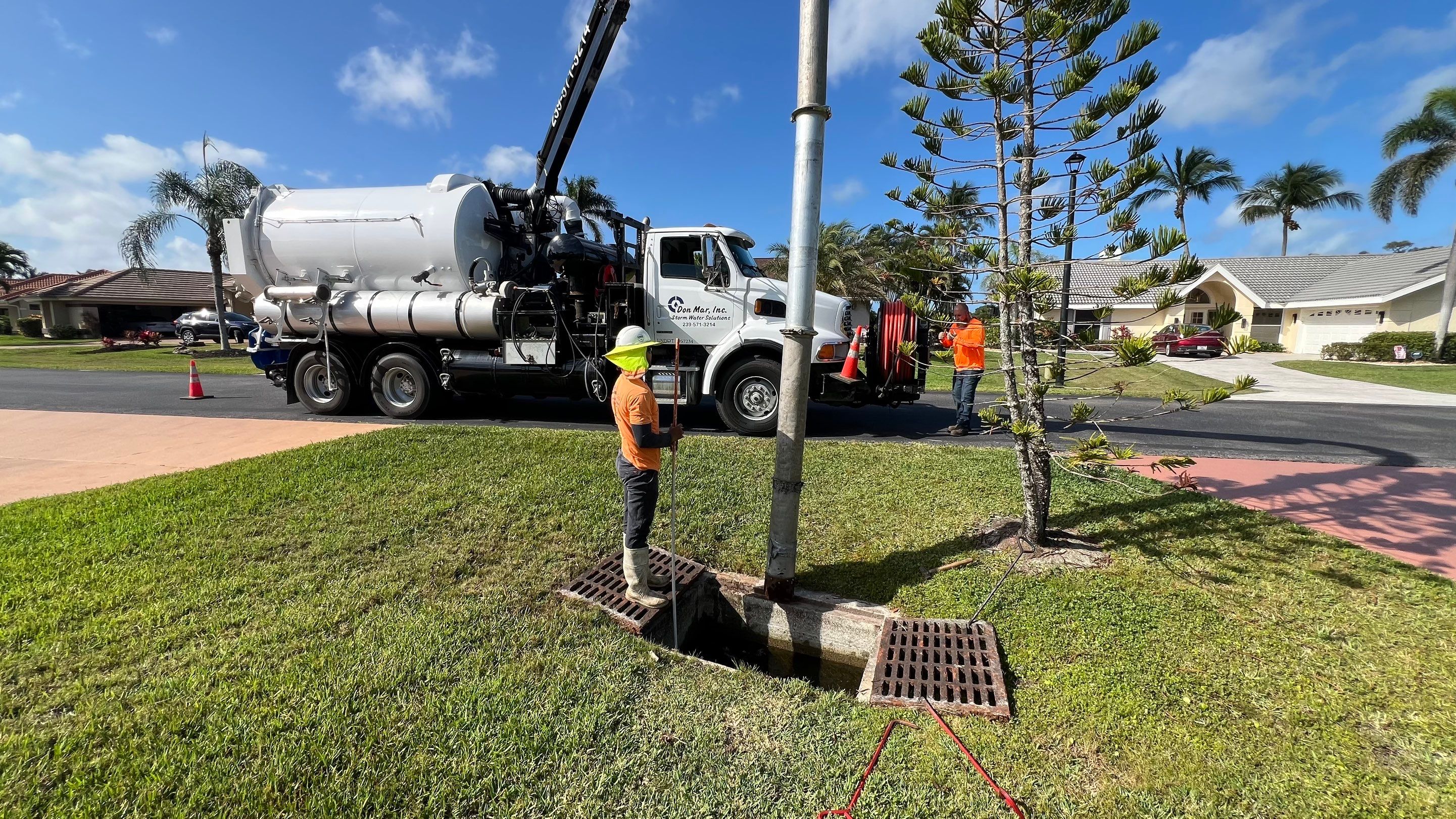 Community Stormwater System Maintenance by APS Power & Water