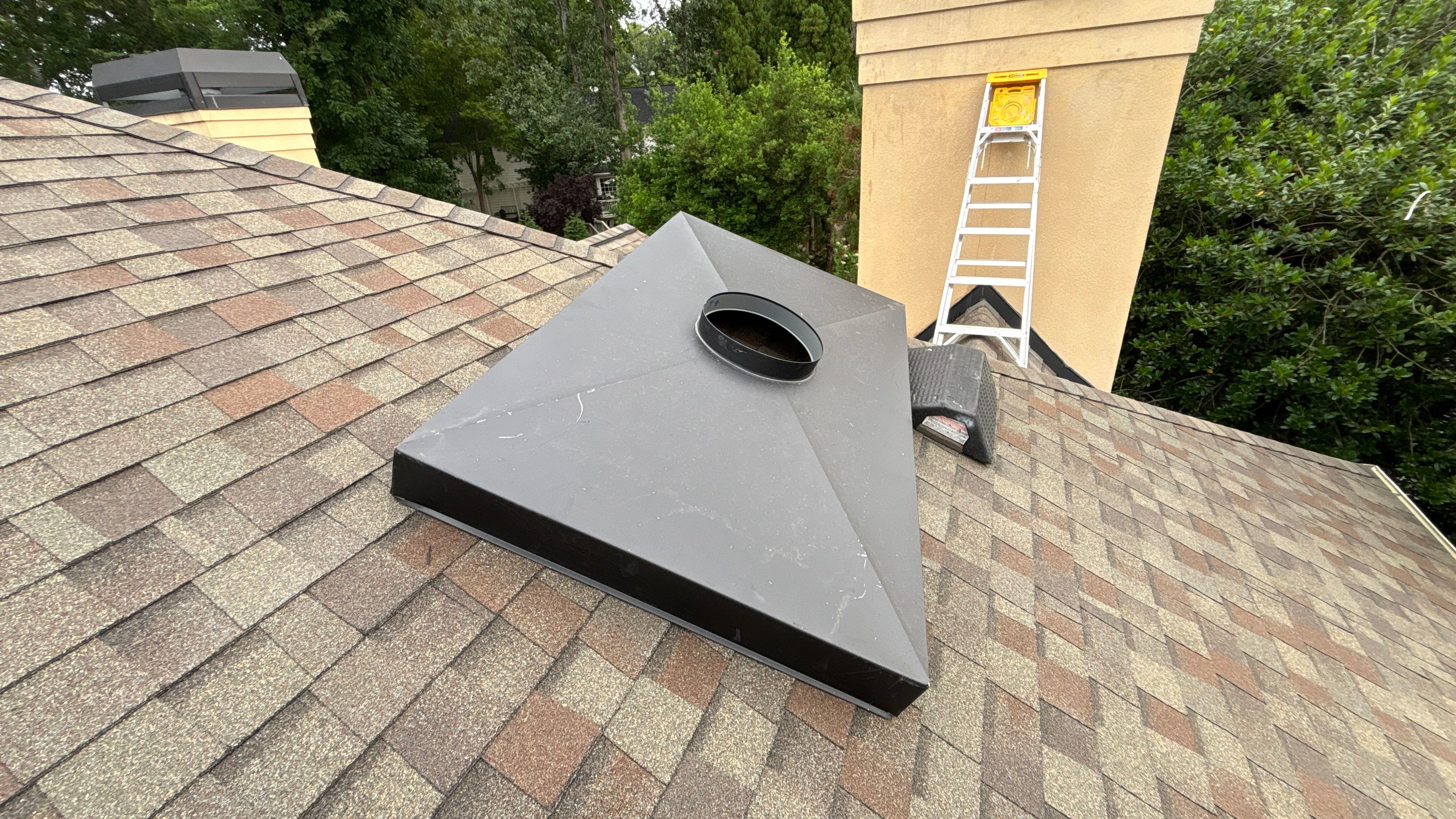 Replace Chimney cap by Deerfield Roofing LLC