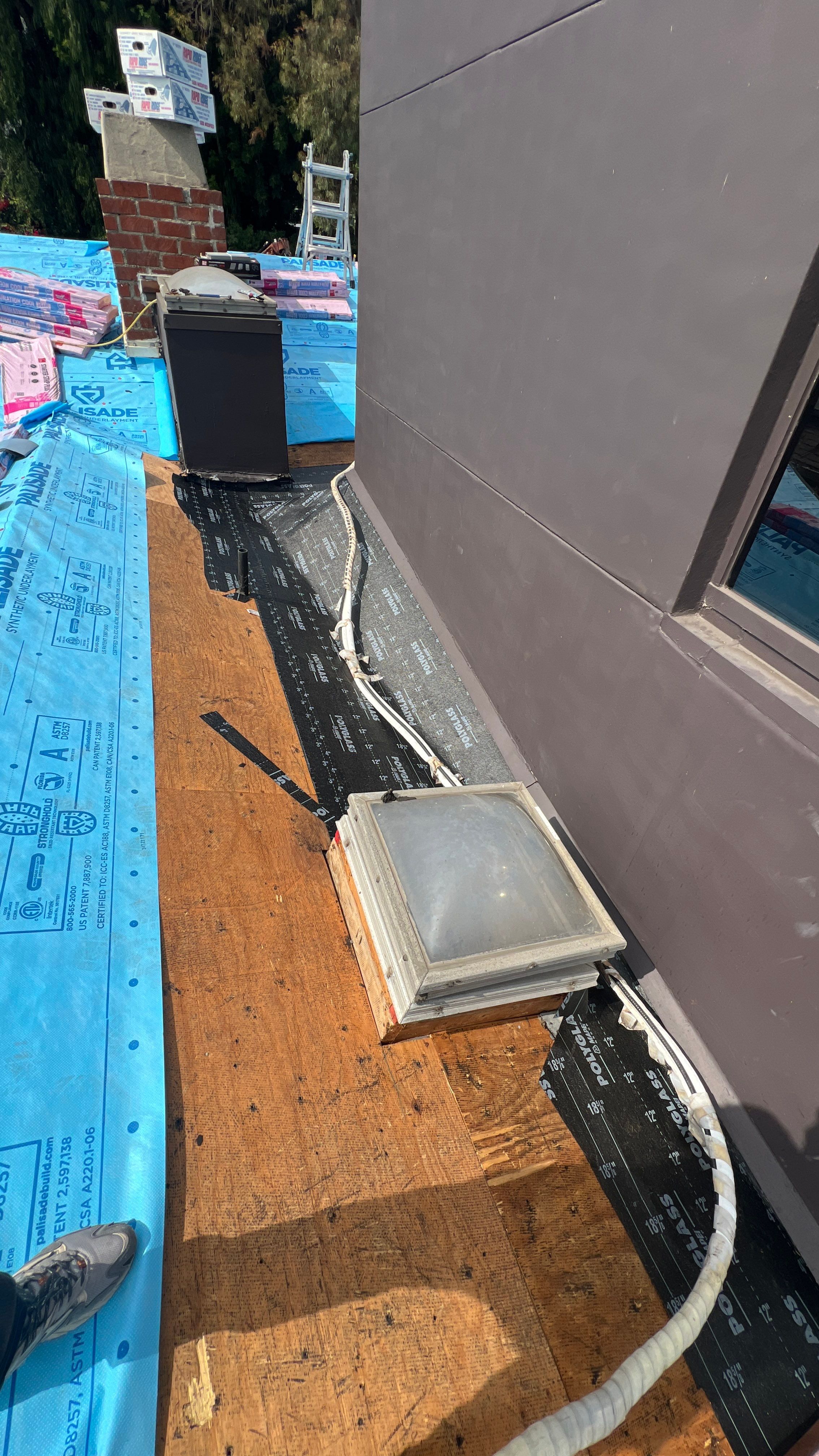 Residential Roofing Installation using Shingles and Silicone by Hull Brothers Roofing
