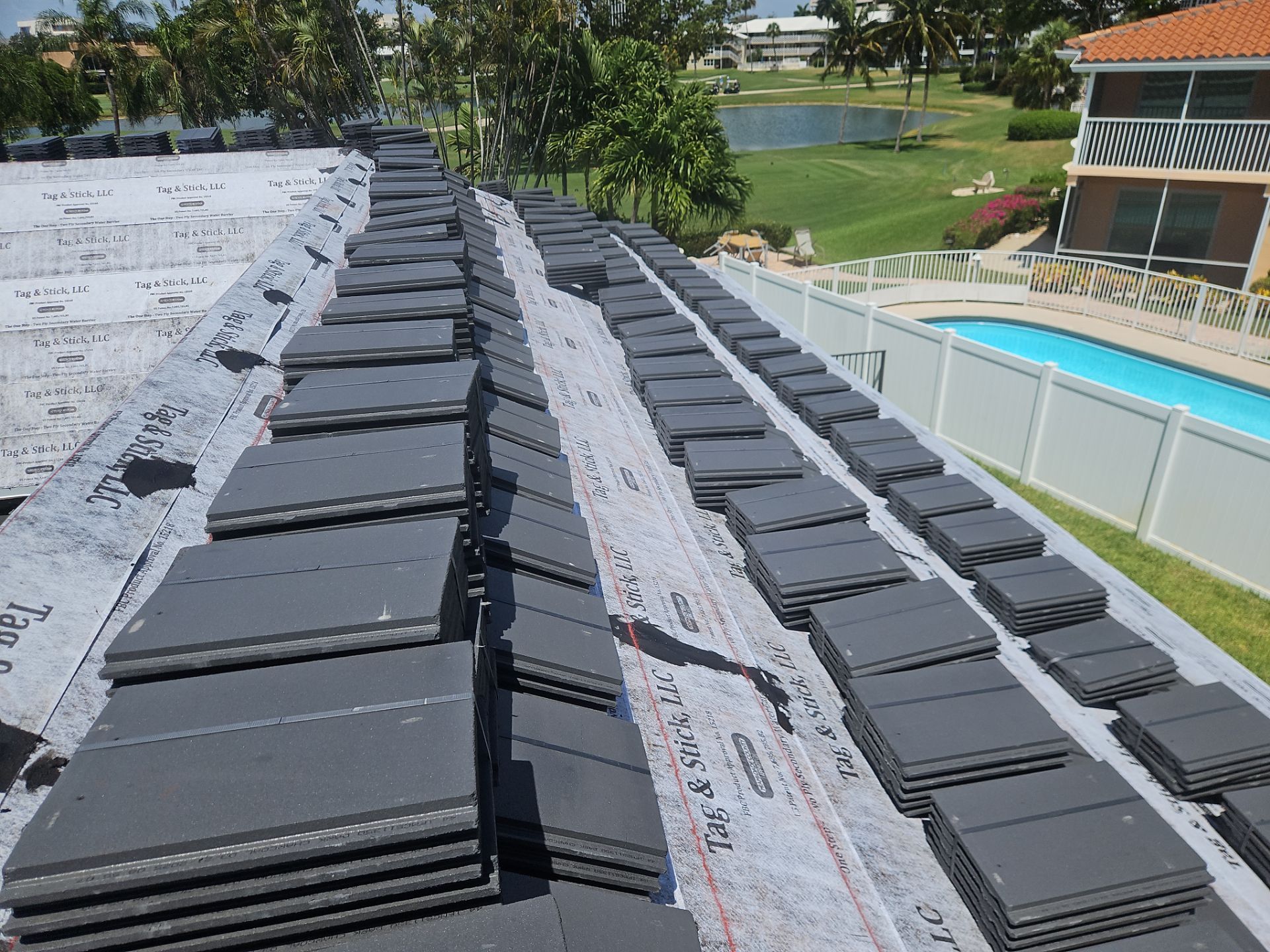 Residential Roofing Installation using WestLake Roofing Tile by BLUES BROTHERS CONSTRUCTION CORP