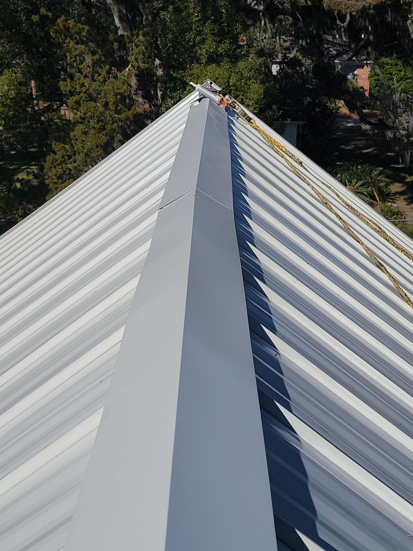 Residential Roofing Installation using Aluminum Metal Roof by Galaxy Builders, Inc.