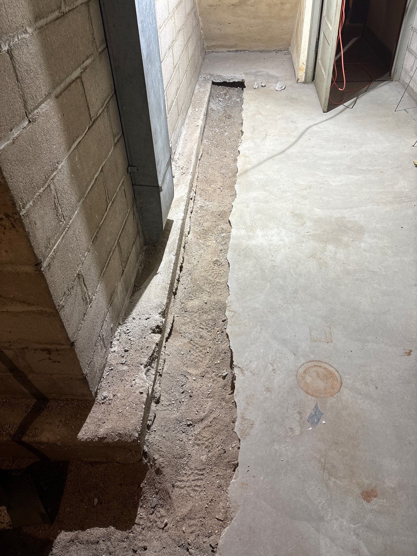 Drain Tile in South Minneapolis by Waterproofing Northeast