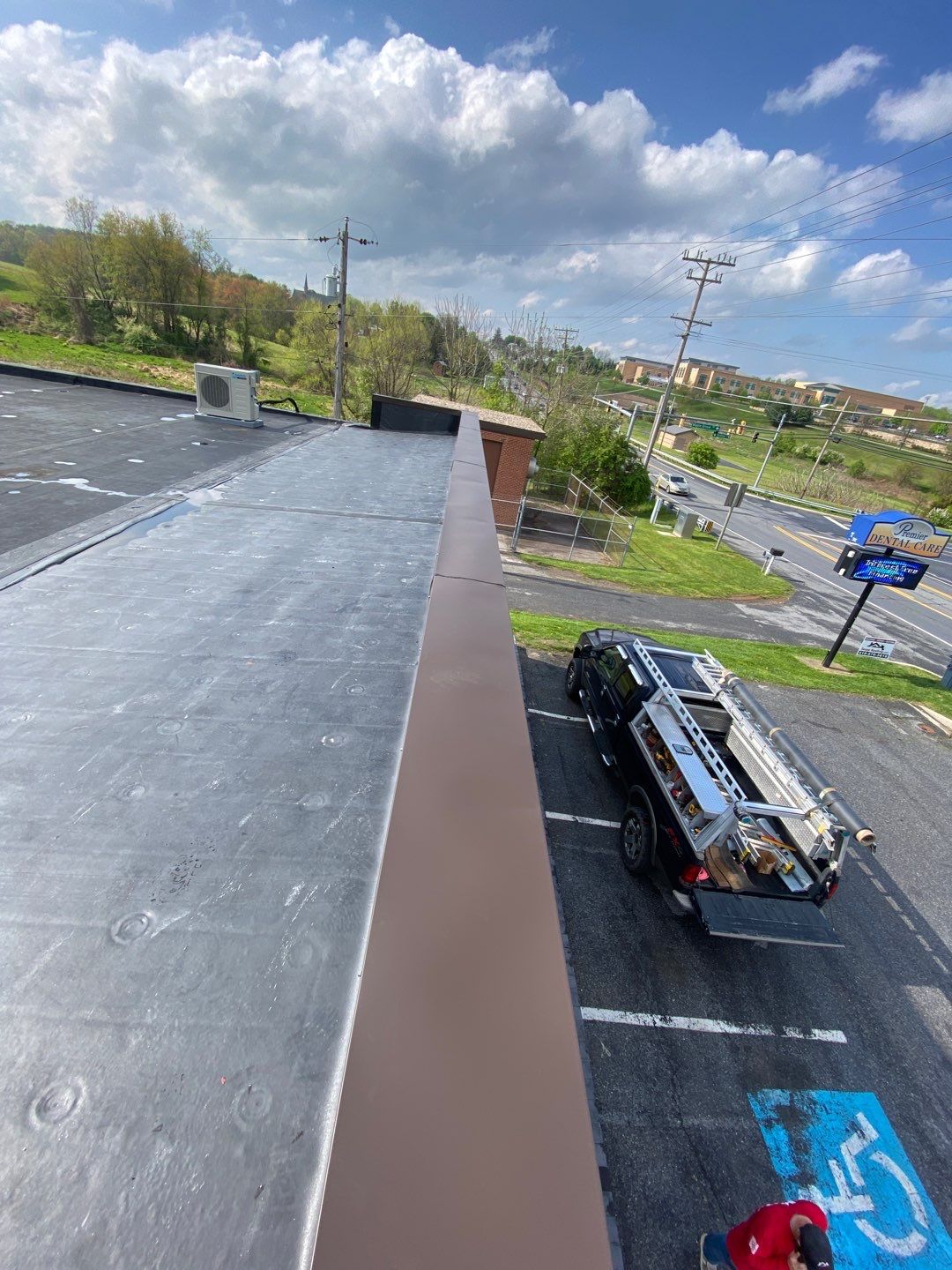 Silicone Roof Coating in Manchester, MD • Premier Dental by Seipp Roofing, LLC