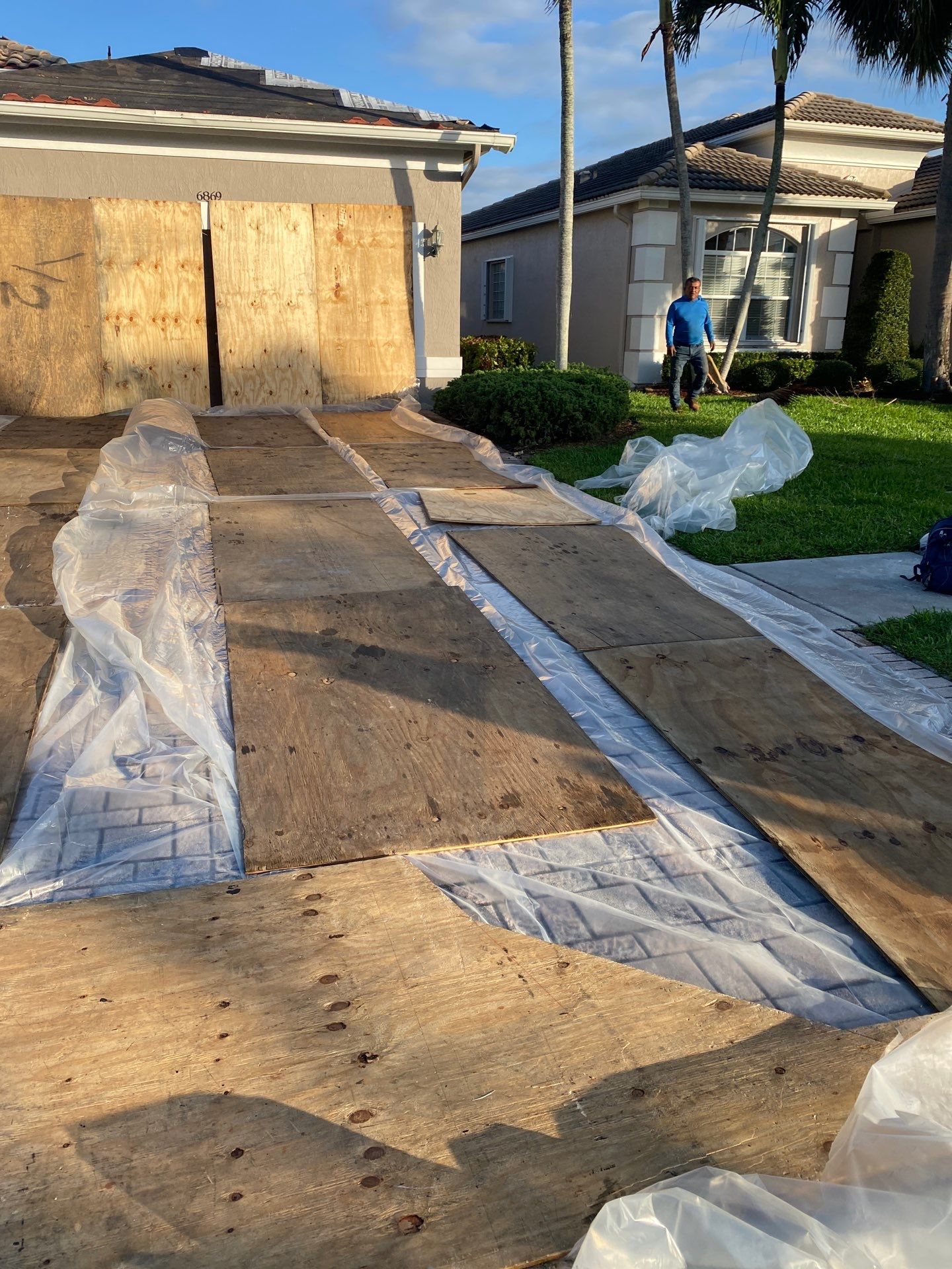 Residential Roofing Installation using Eagle Roofing Tile by BLUES BROTHERS ROOFING