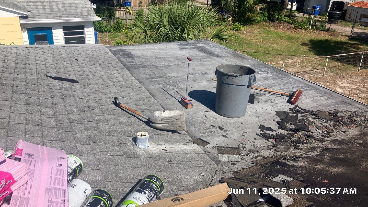 Project in St. Petersburg 33710 by Mitchell Roofing Company LLC 