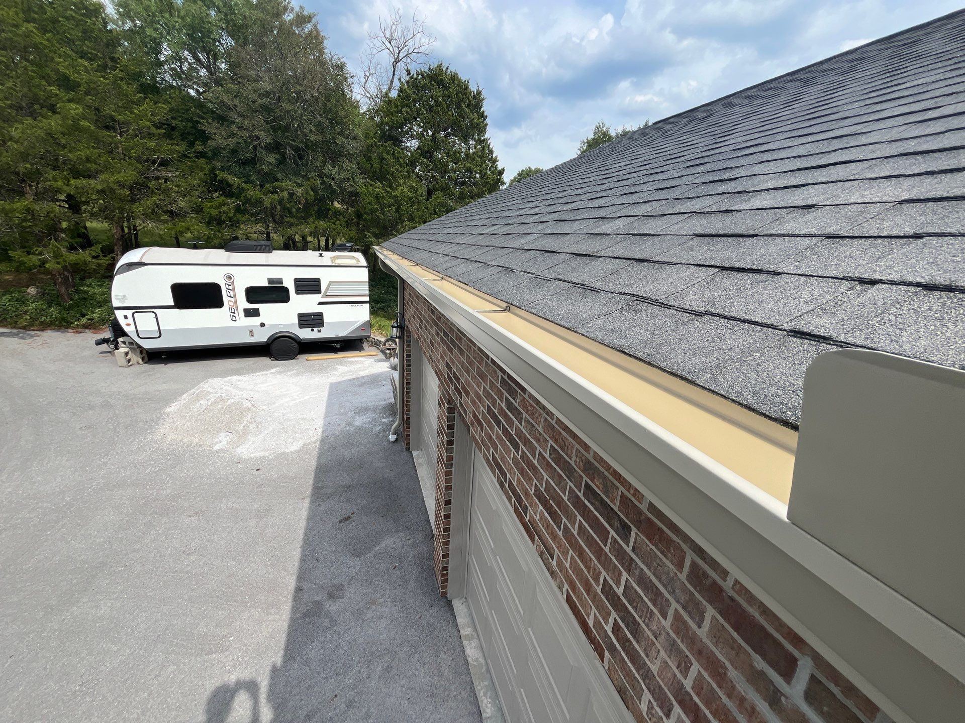 Residential Roofing + Gutters & Downspouts Install  by Titan Commercial & Residential Roofing 