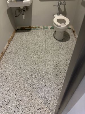 Commercial Floor Coating using Cabin Fever