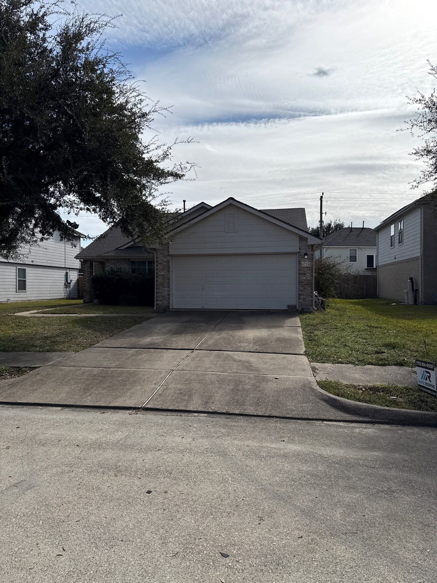 Residential Roof Replacement using GAF NATURAL SHADOW - WEATHERED WOOD by Elite Roofing LLC