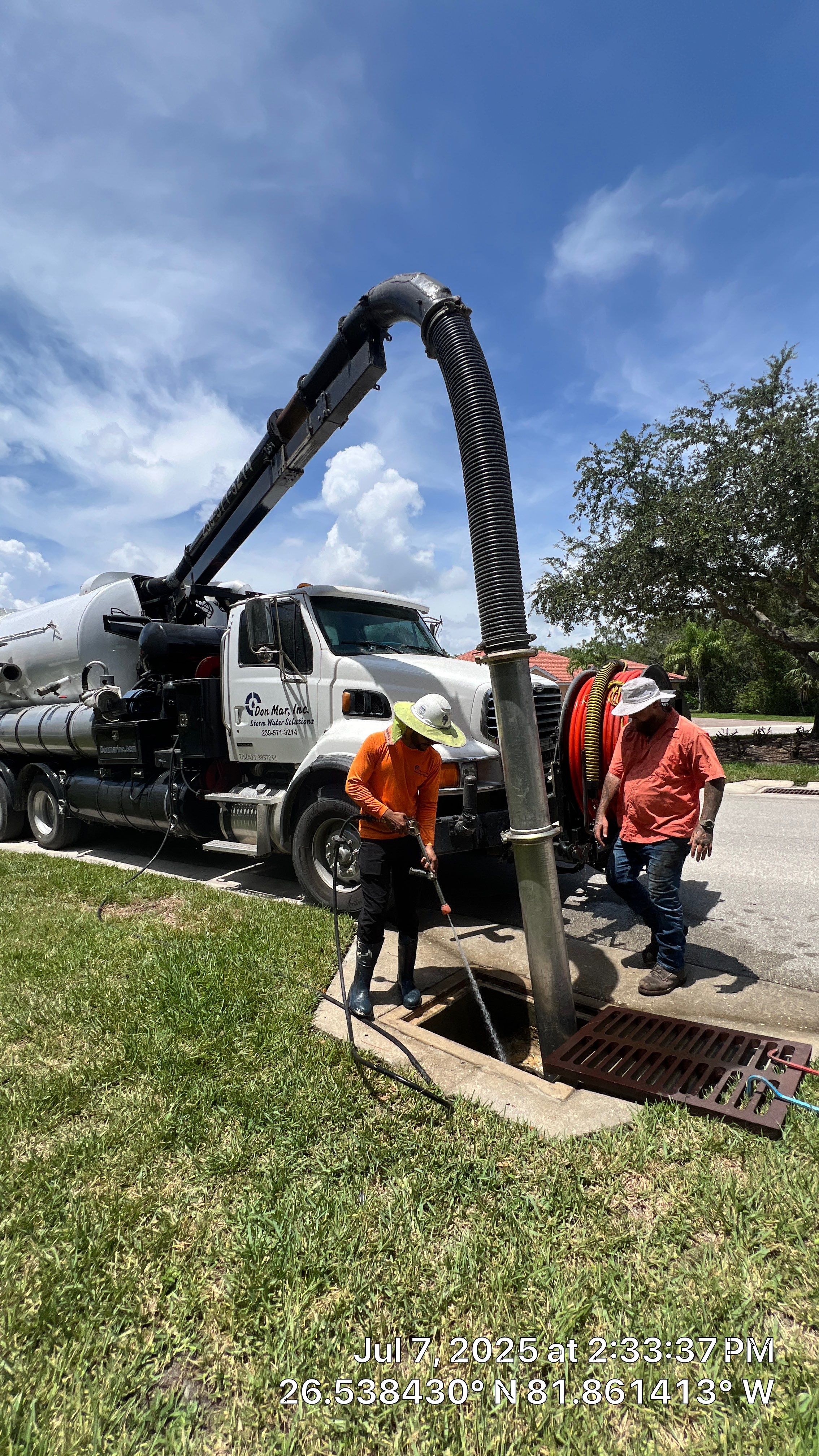 Ft. Myers Community Stormwater System Maintenance by APS Power & Water