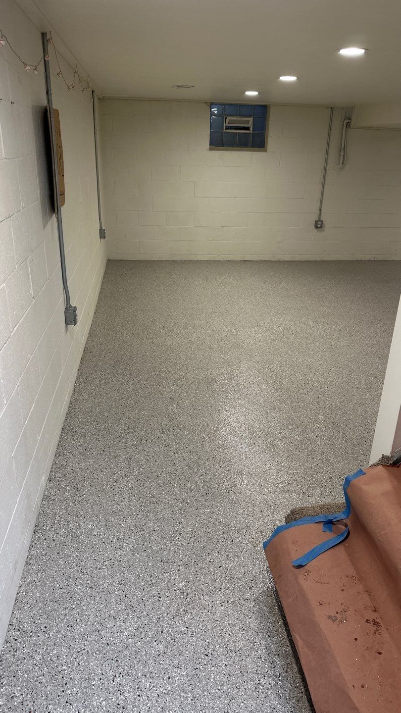 Basement Project in Bradford Woods by Floors in a Day, Inc