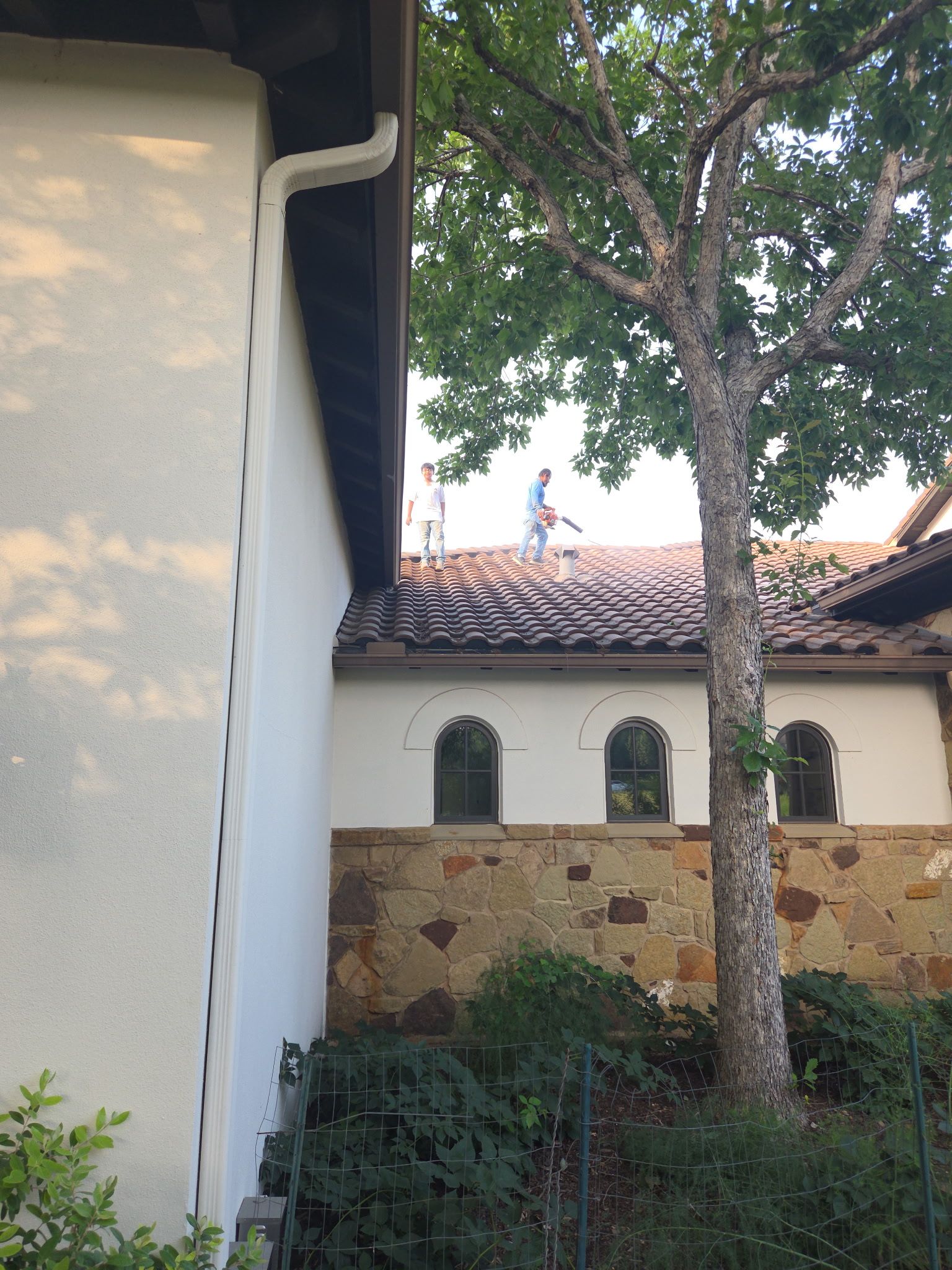 Lots of tile repairs out in Spicewood by REPS OF TEXAS
