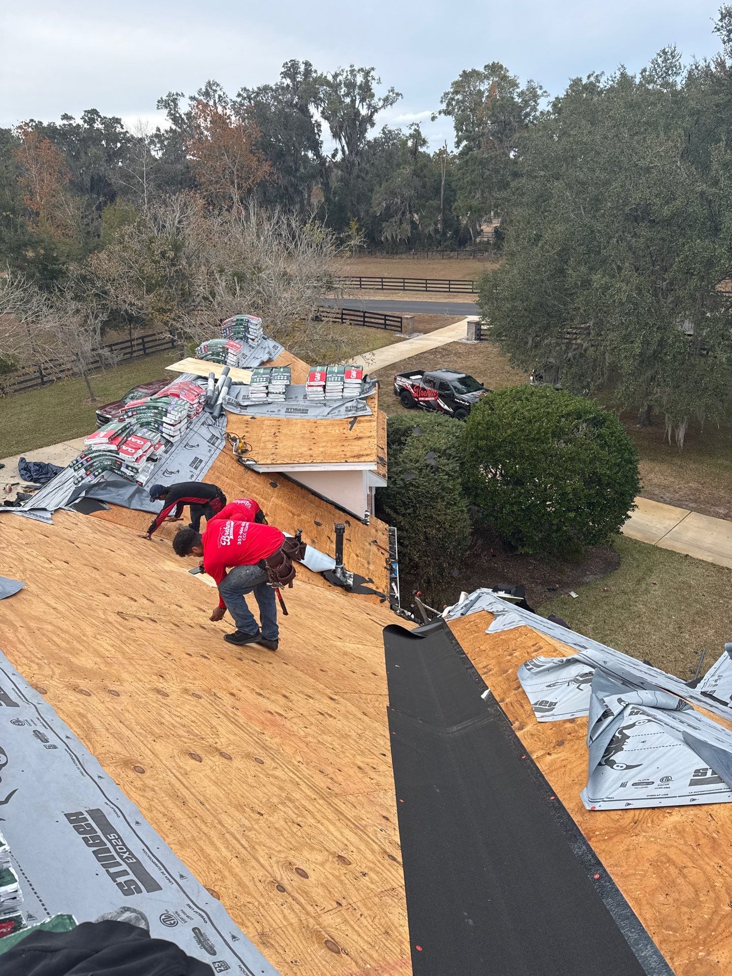 Roof Replacement in Jonesville, Florida by Brehm Roofing