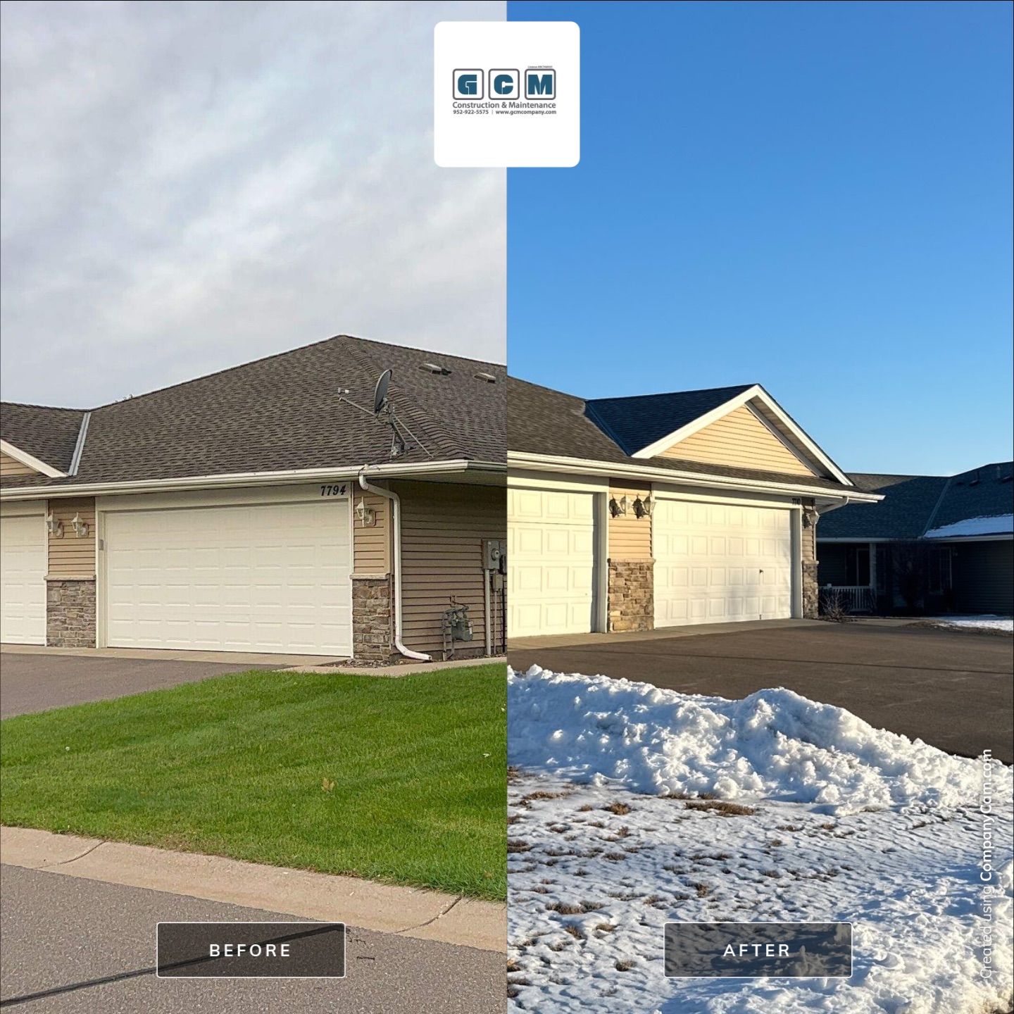 Roofing Insurance Claim - Otsego by Gassen Construction and Maintenance