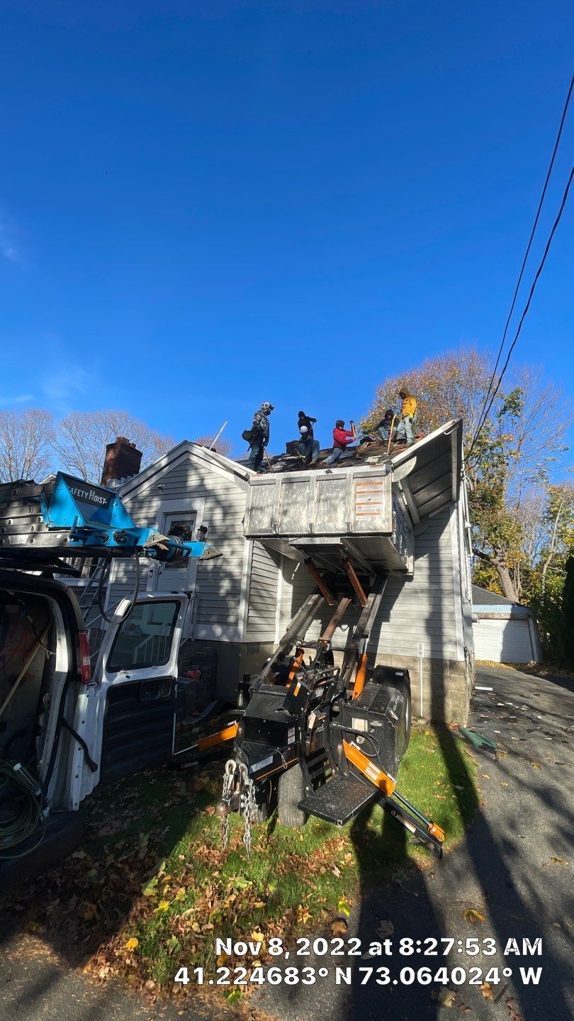 Residential Roofing Installation using Owens Corning TruDefinition by A Plus Exterior