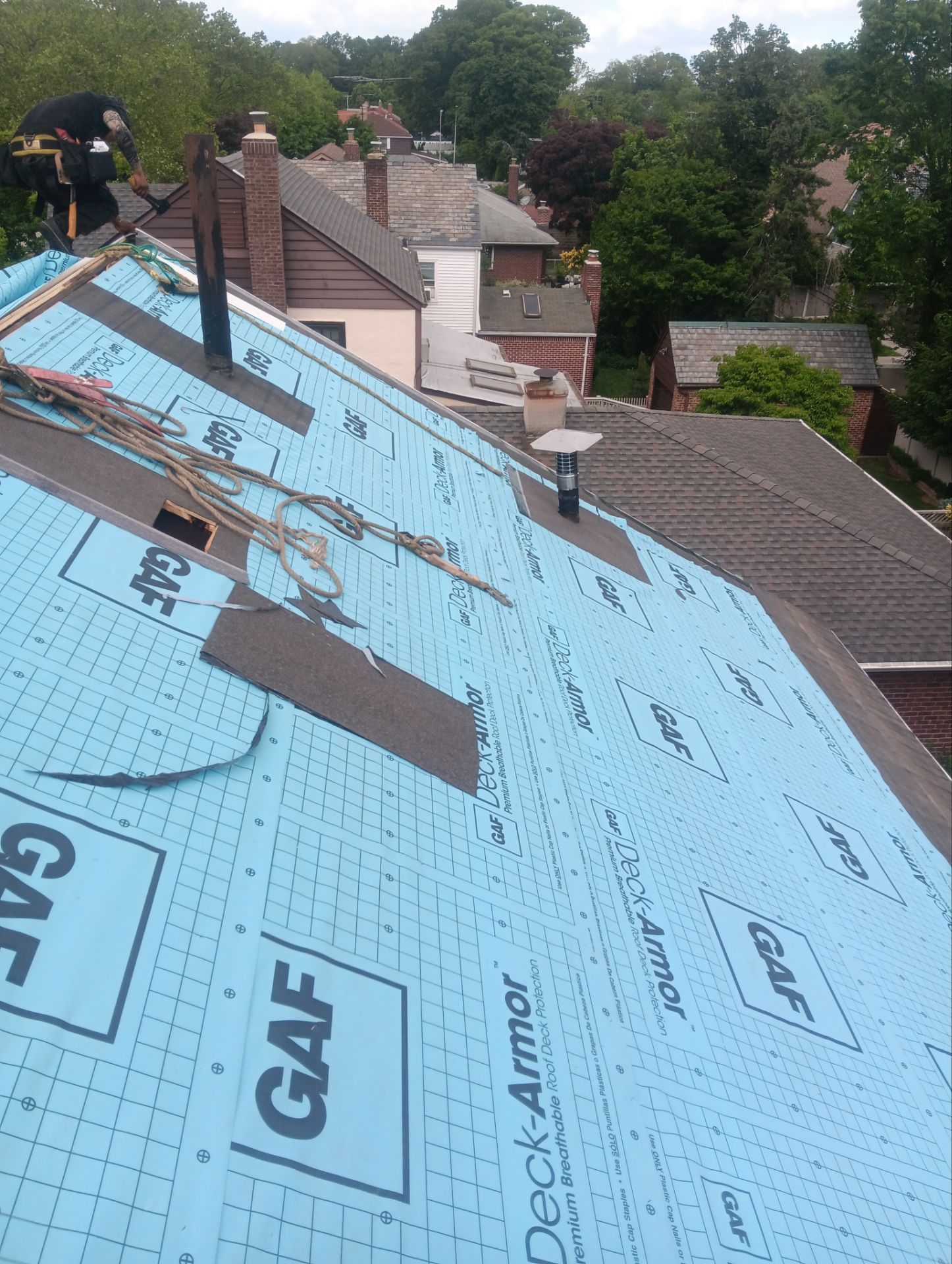 Project in Queens, NY by A L Best Construction 