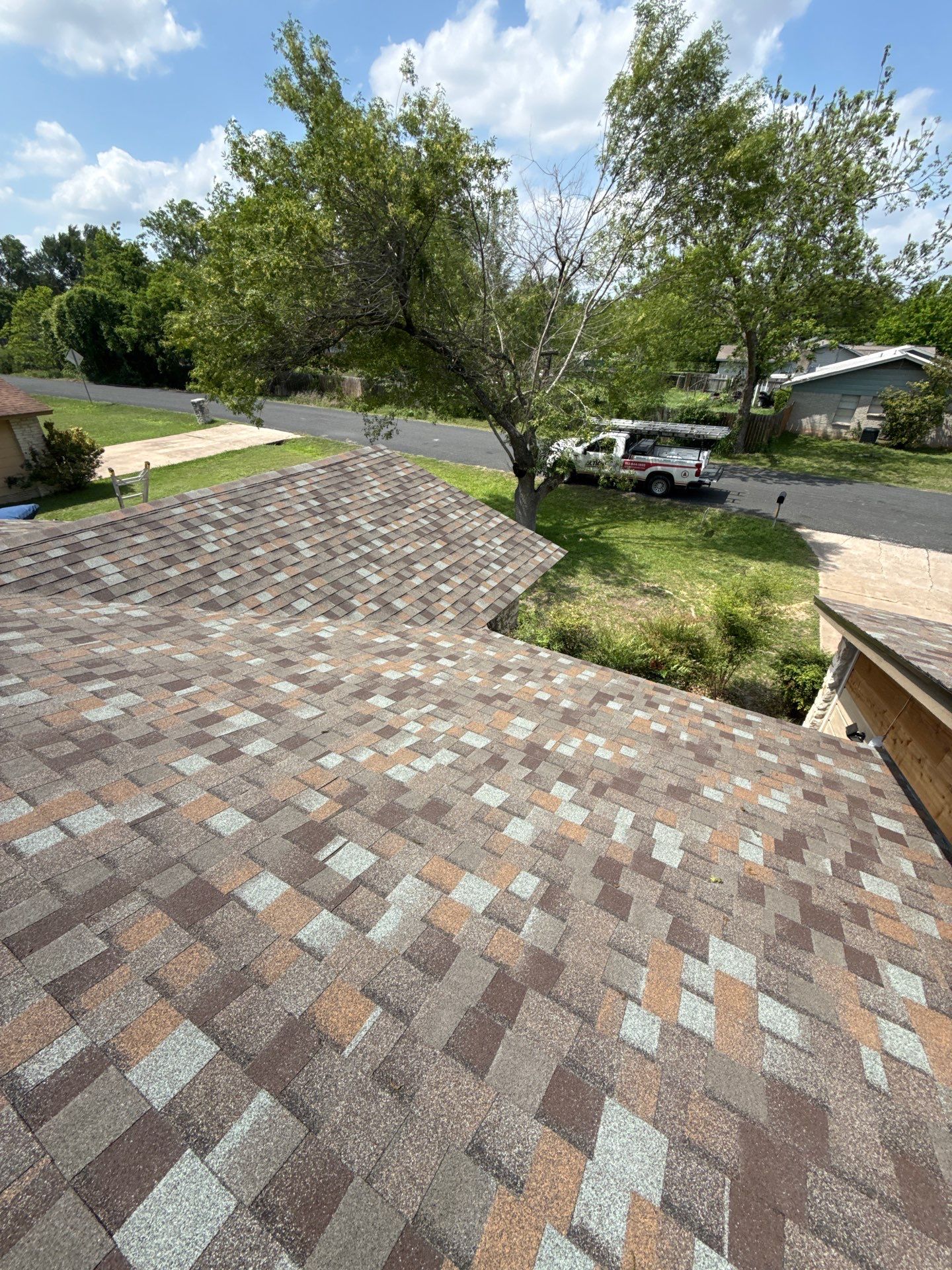 Residential Roof Replacement using TAMKO - Titan XT - Mountain Slate by Action Exteriors Austin
