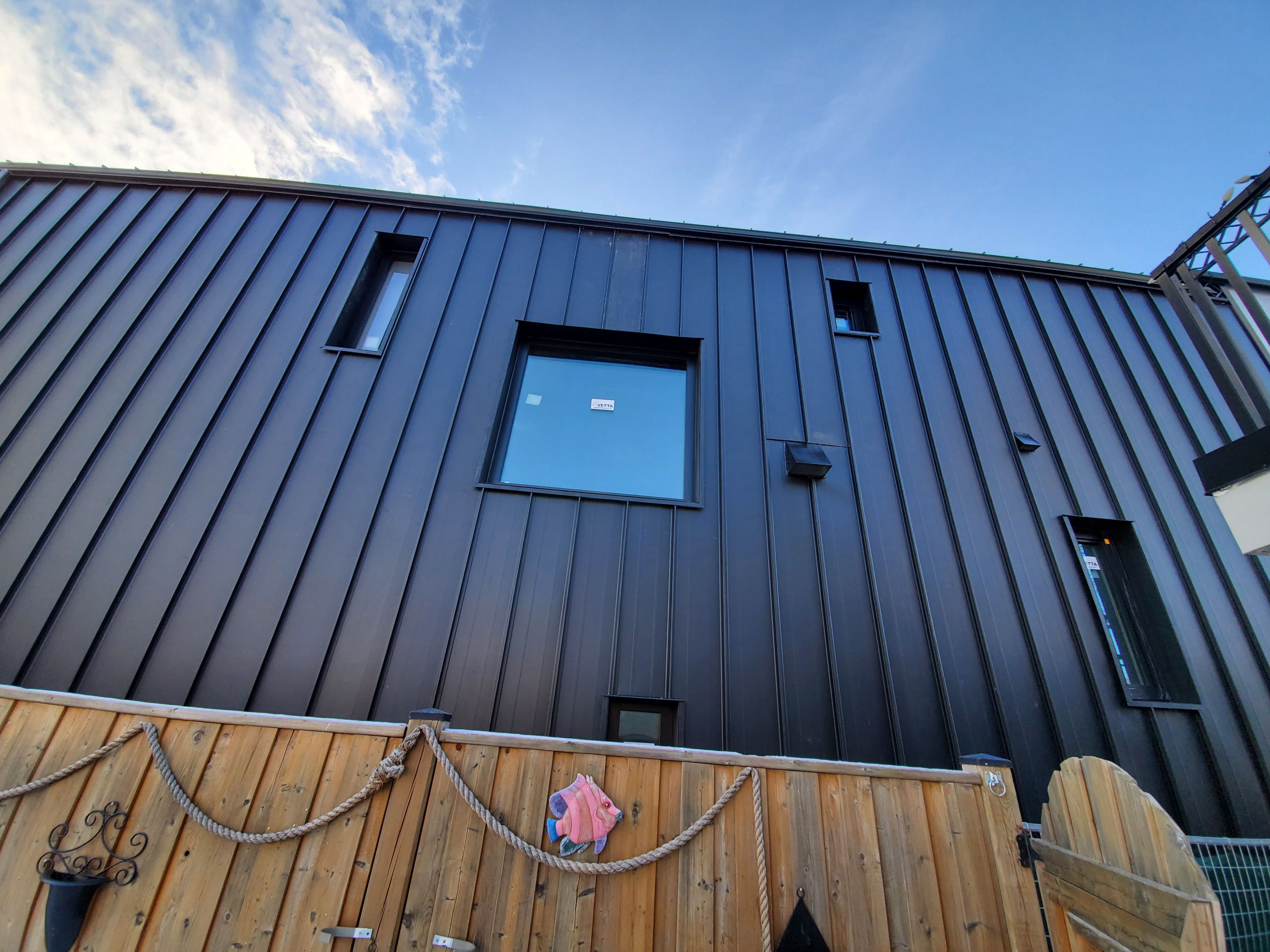 New Home Construction using 16" Standing Seam Panels by Jay Carter Roofing & Sheet Metal