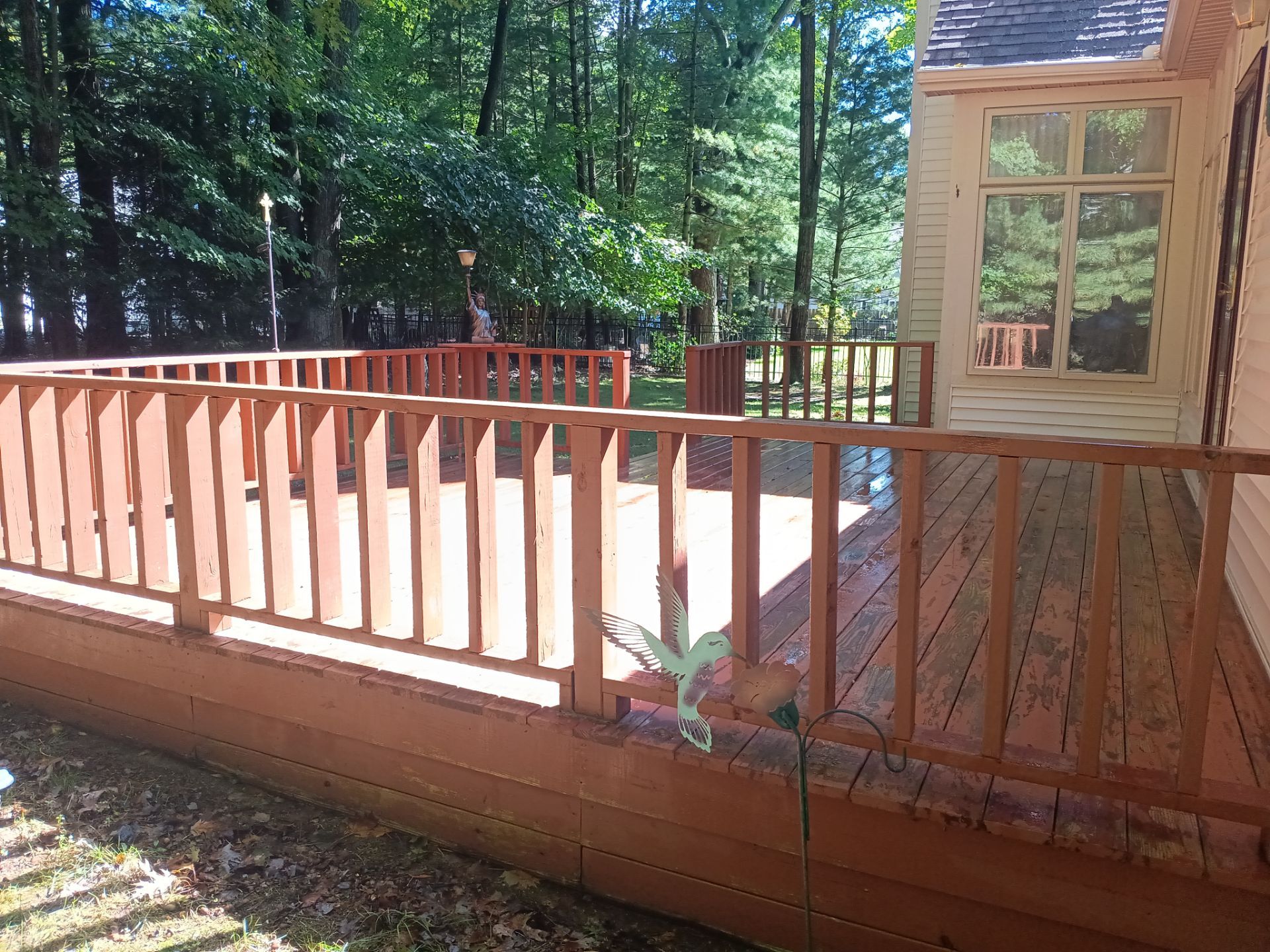 Deck washing and Solid Staining! by Gordon Painting
