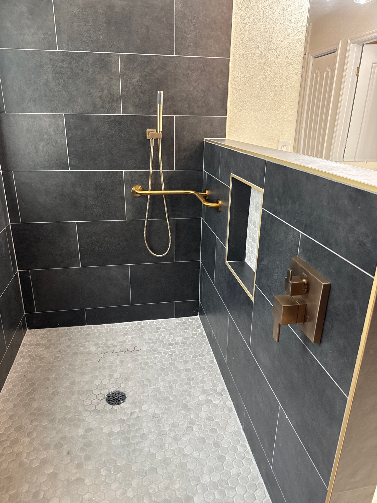 VA Residential Master Bathroom Upgrade - Functional and Refined by Acies Renovations